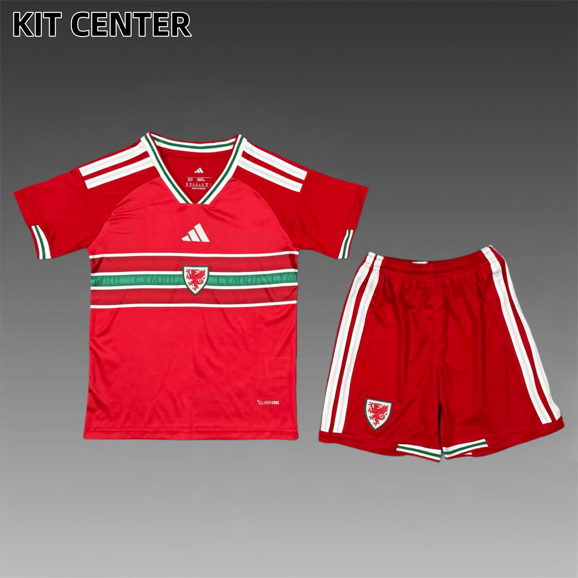 2026 Wales home football shirt (Kids Kit socks )