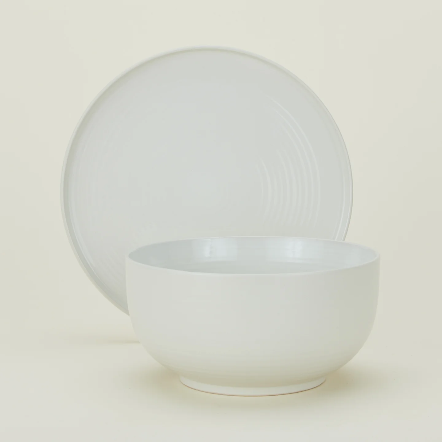 Essential Serveware, 2 Piece Set - Bone