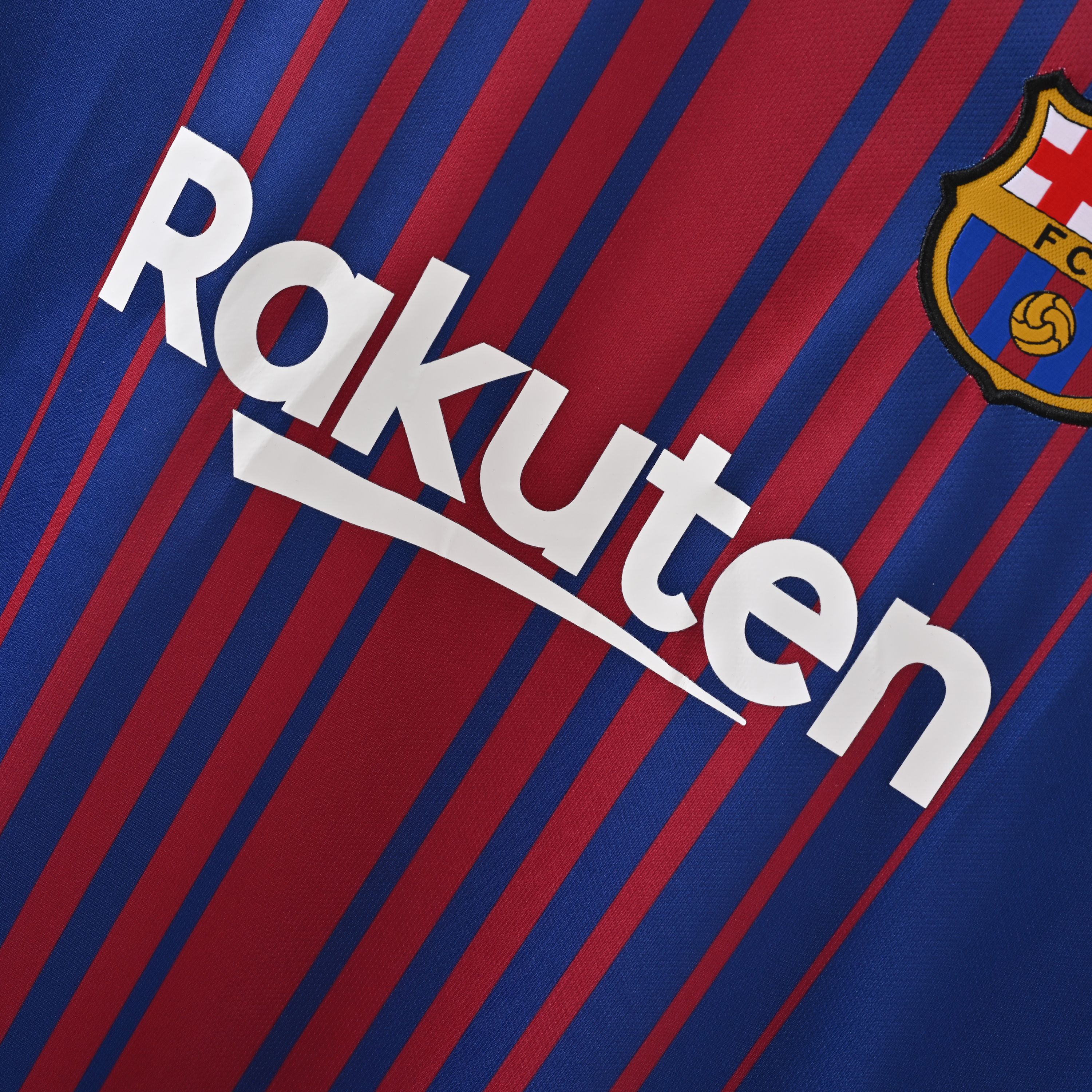 2017/2018 Barcelona Home Retro Football Jersey