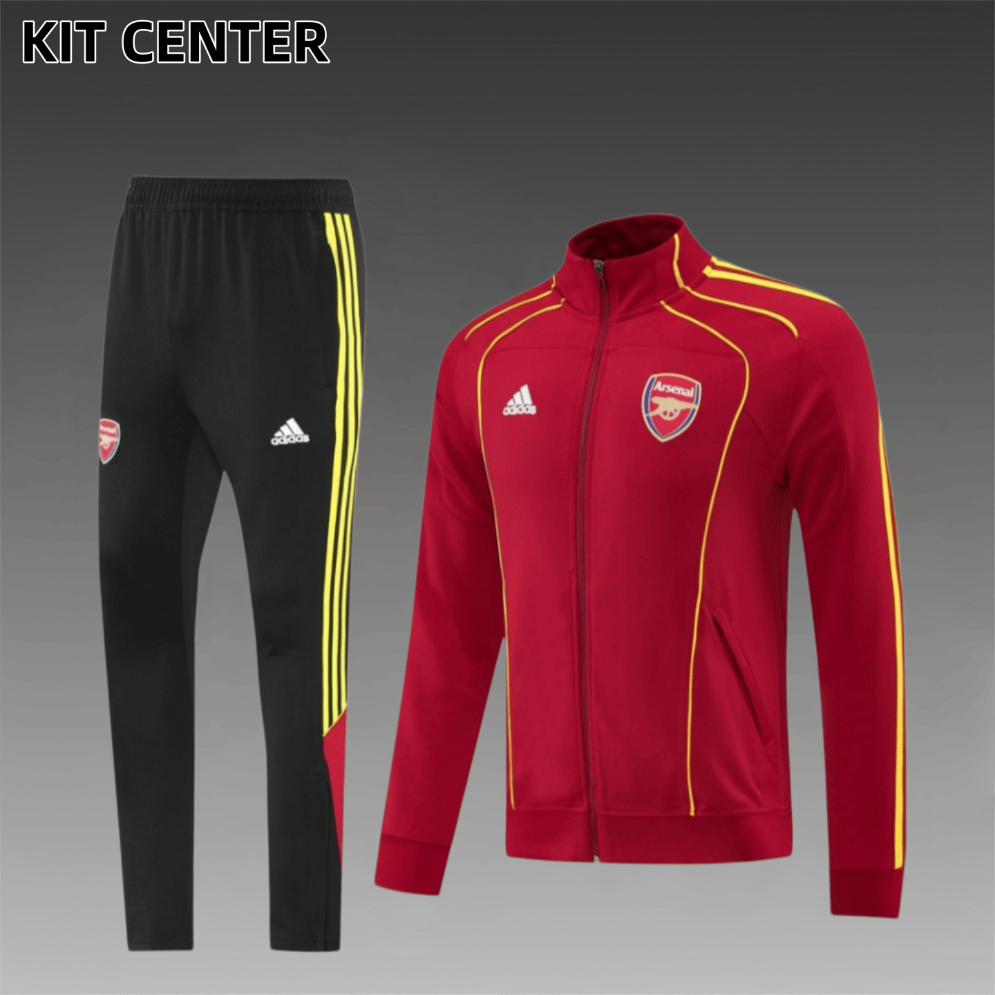 25/26 Arsenal Full Zipper Training Suit (Adult Set)