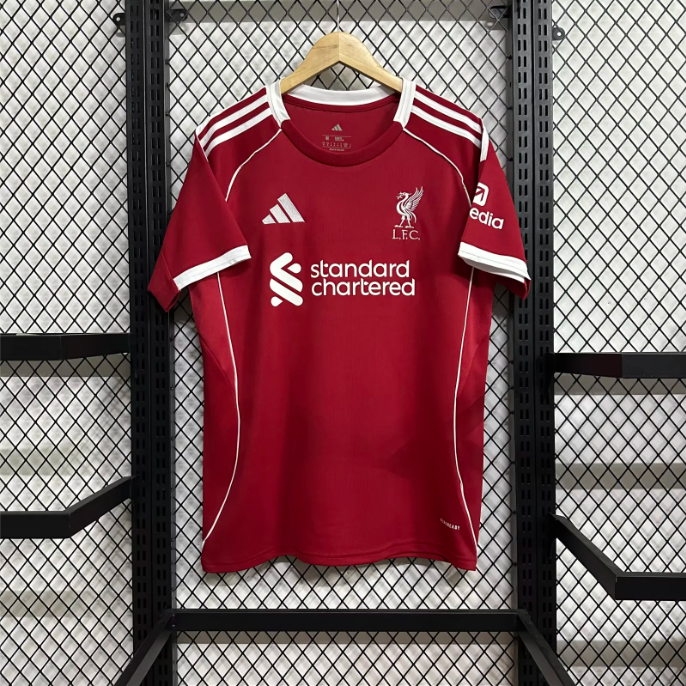 2025/2026 Liverpool Home Football Shirt (Fans)