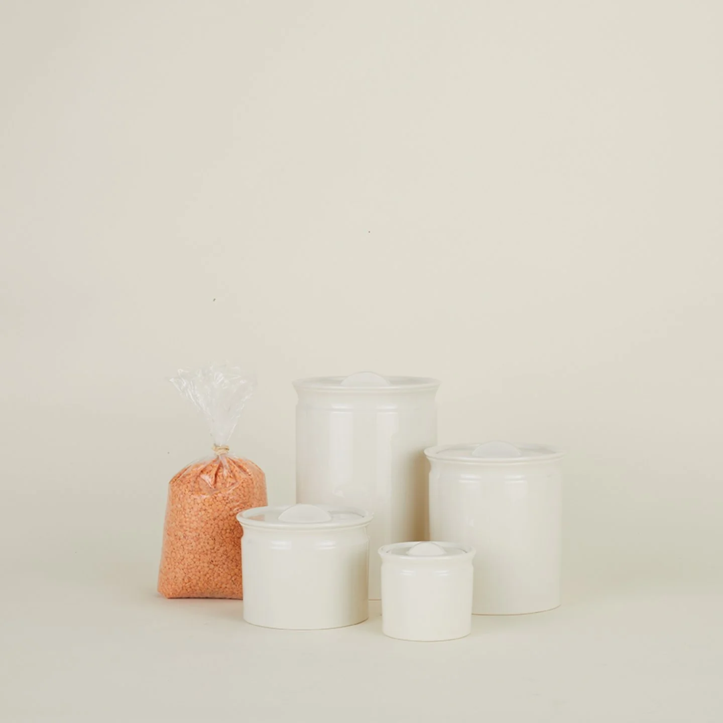 Larder Crock - Ivory