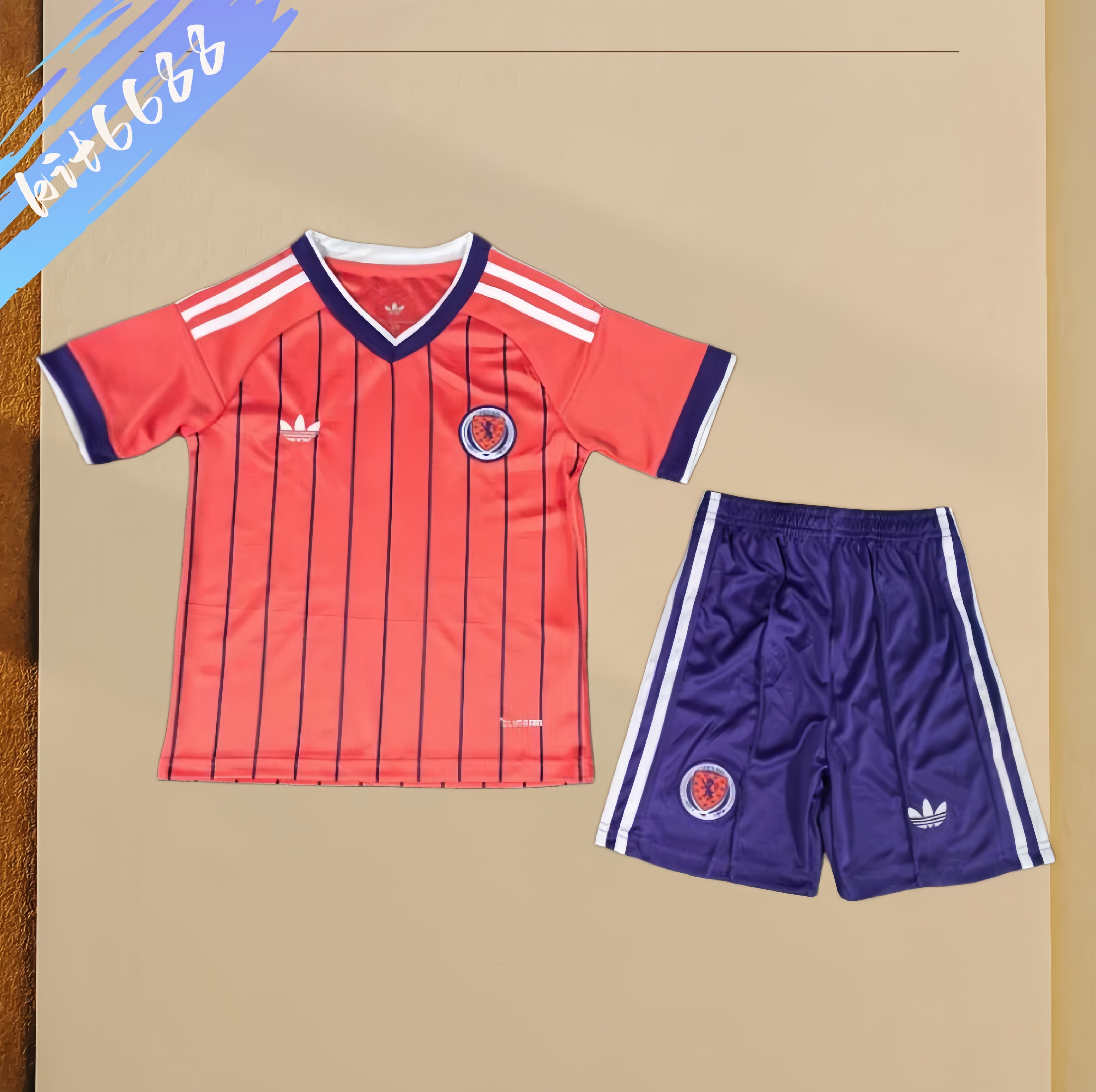 2026 Scotland home football shirt (Kids Kit socks )