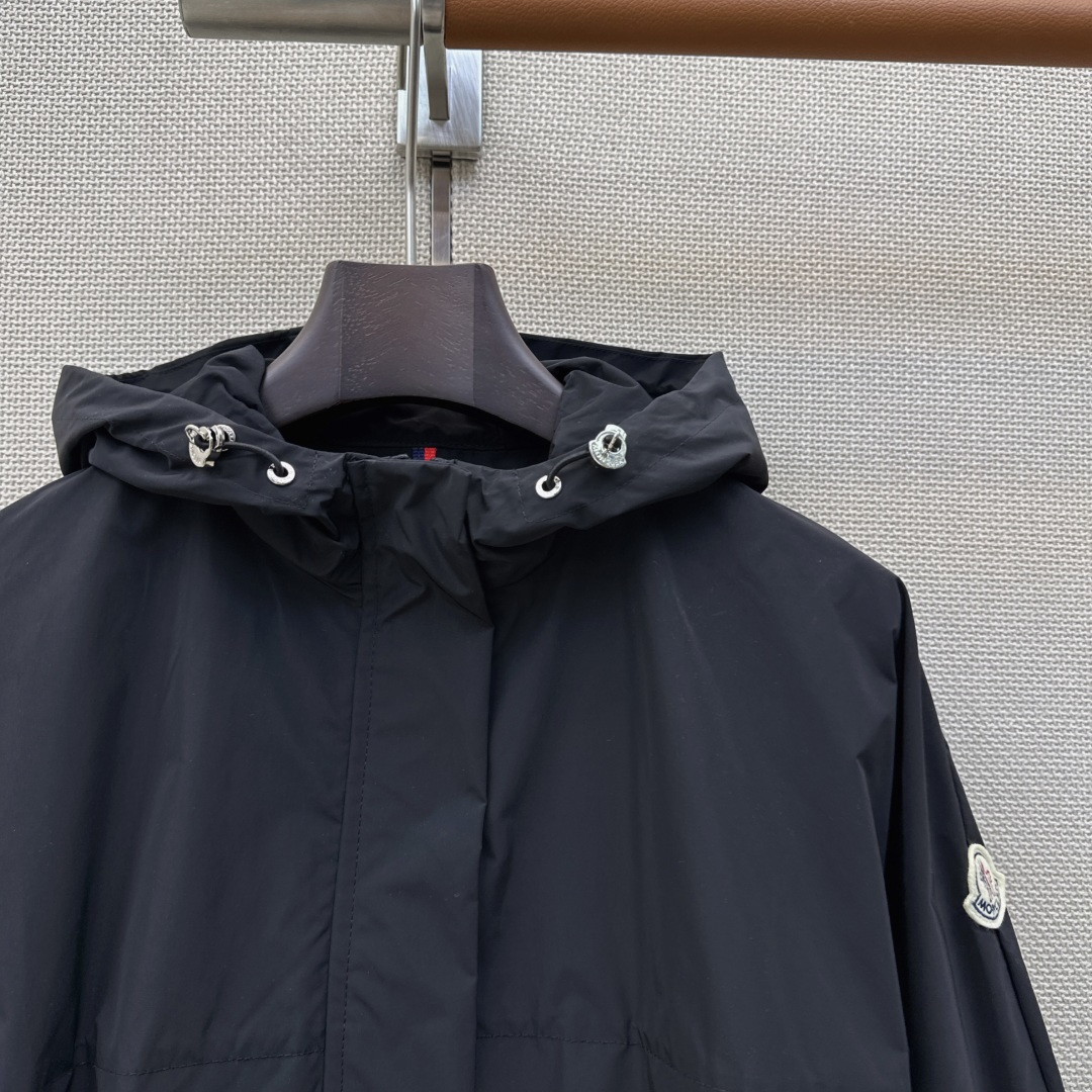 Moncler 2026 Autumn Winter Women's Jackets Polyester Stand Collar Tassel Zipper Casual Slim Woman's Coats MKDFWJ26010