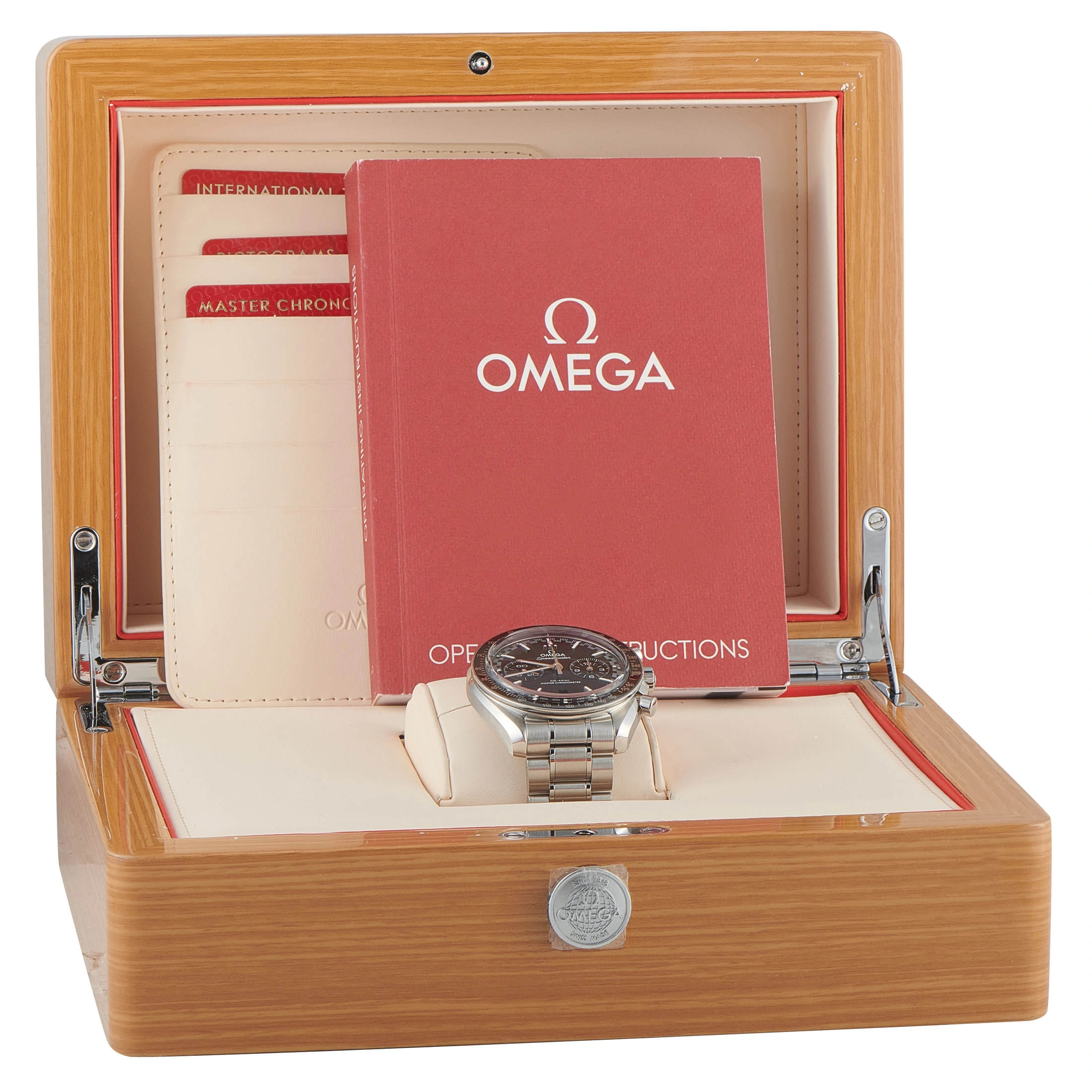 OmegaSpeedmaster Racing Steel Watch 329.30.44.51.01.001