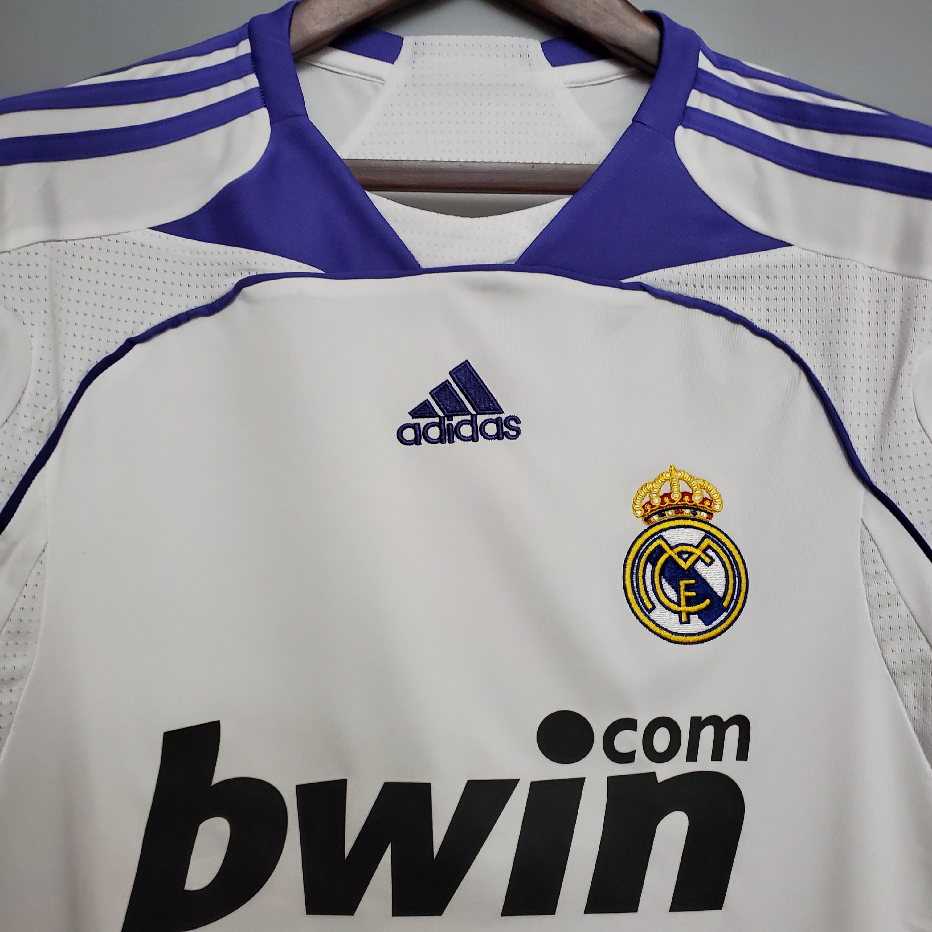 2007/2008 Real Madrid Home Retro Football Shirt
