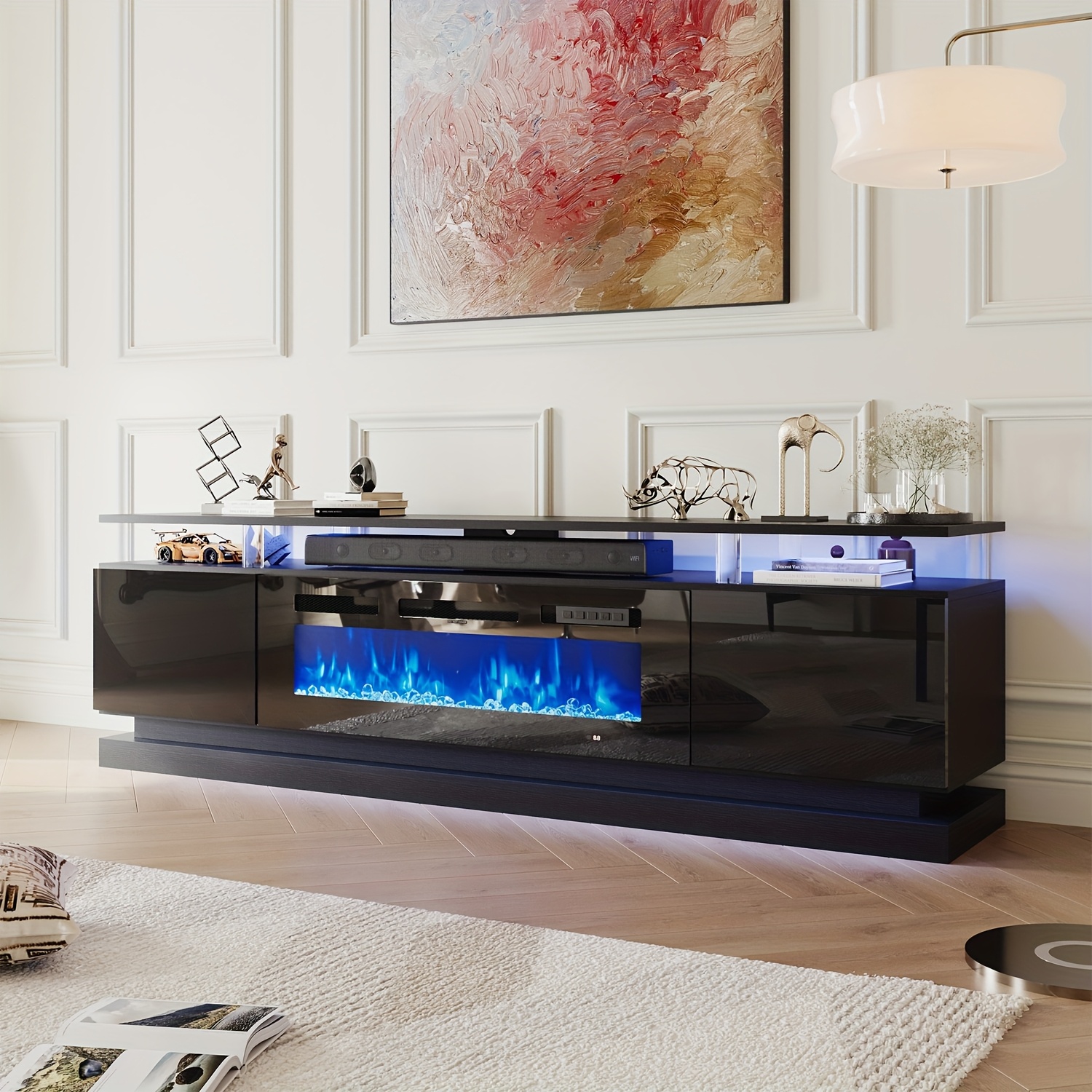 Fireplace TV Stand, 36