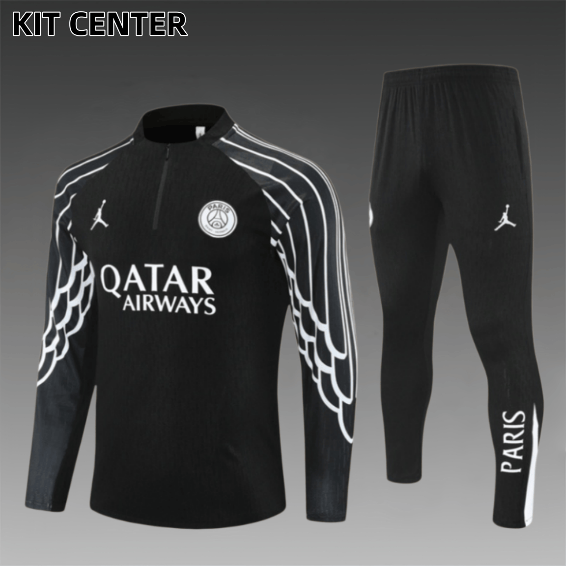 25/26 PSG Paris Half Zip TrainingWear (Adult Kids Kit)