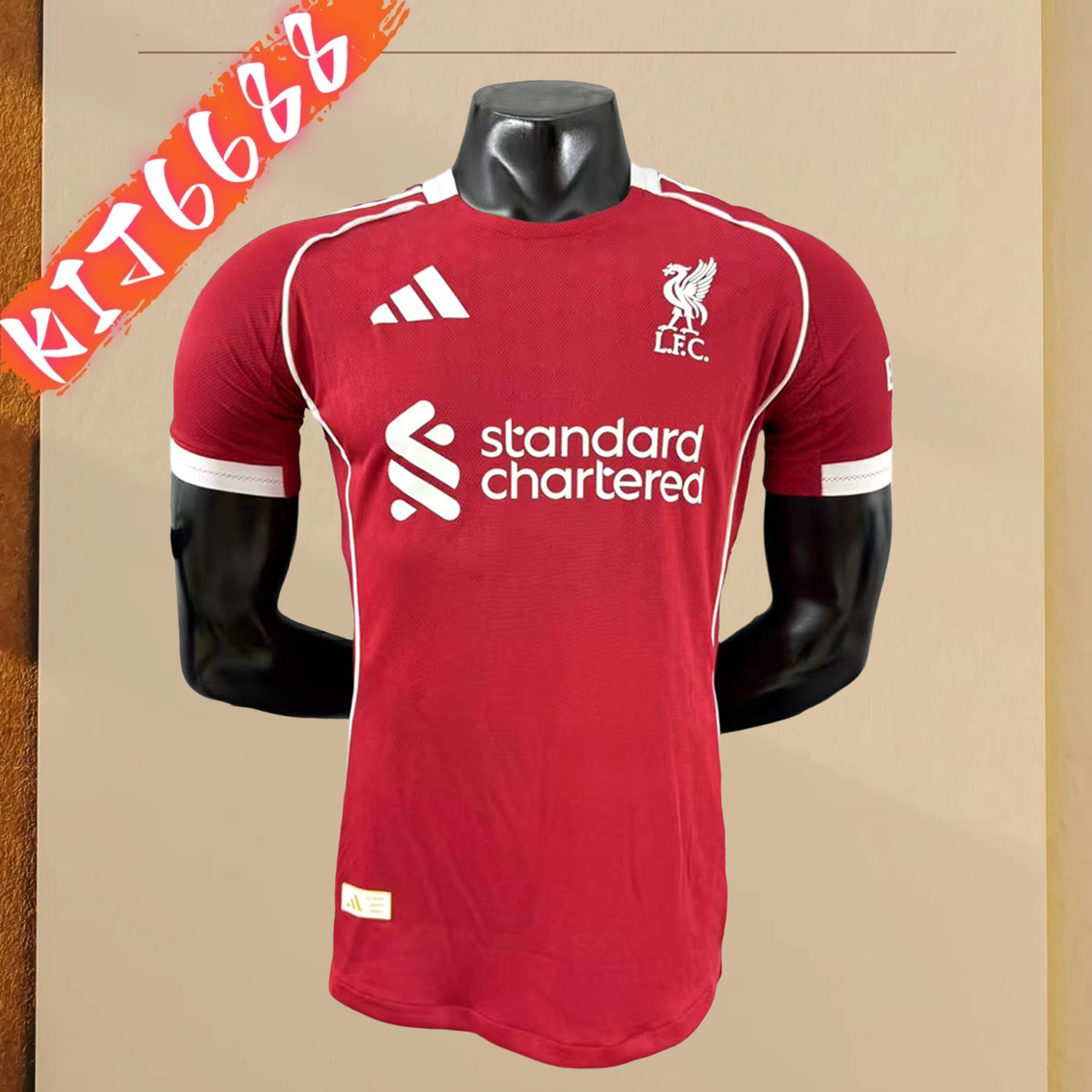 2025/2026 Liverpool Home Football Shirt (Player)