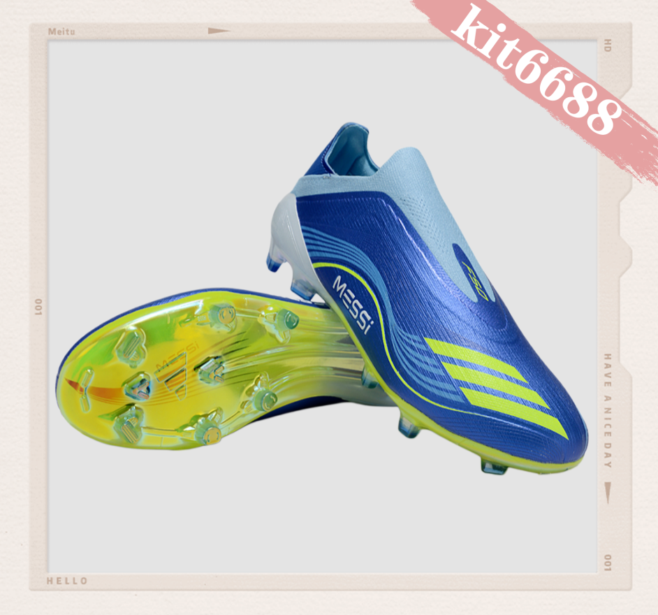 F50 Messi Elite FG VIS10N - Royal Blue/Solar Yellow/Semi Blue Burst
