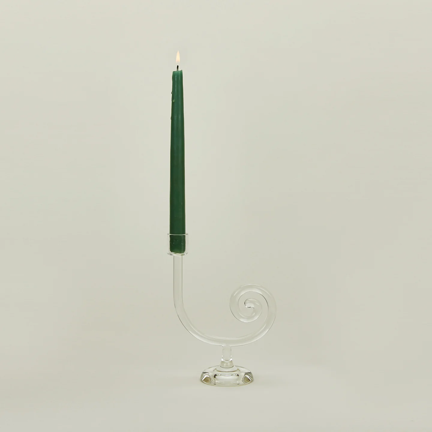Single Stem Spiral Candle Holder