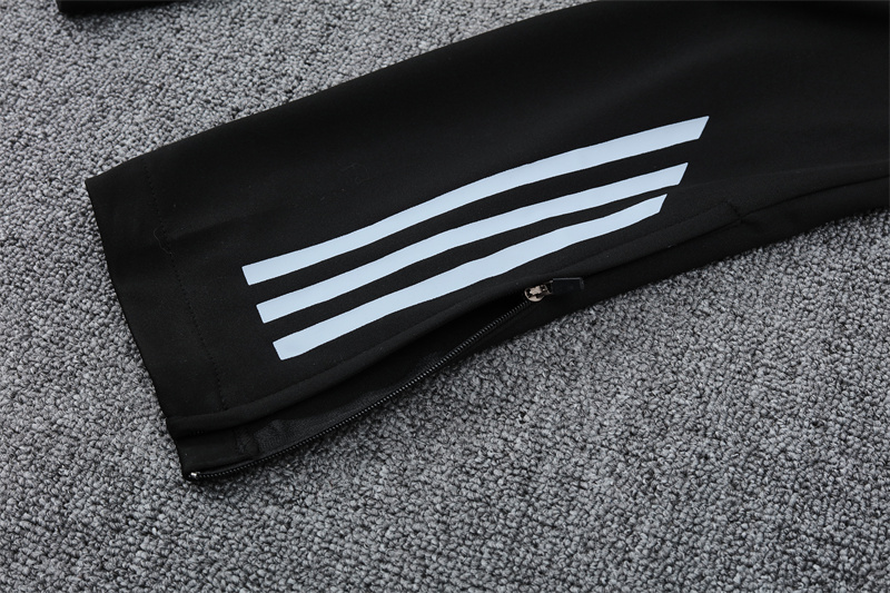 2024/2025 Real Madrid yellow and white adult half-zip training suit (Adult Kit)