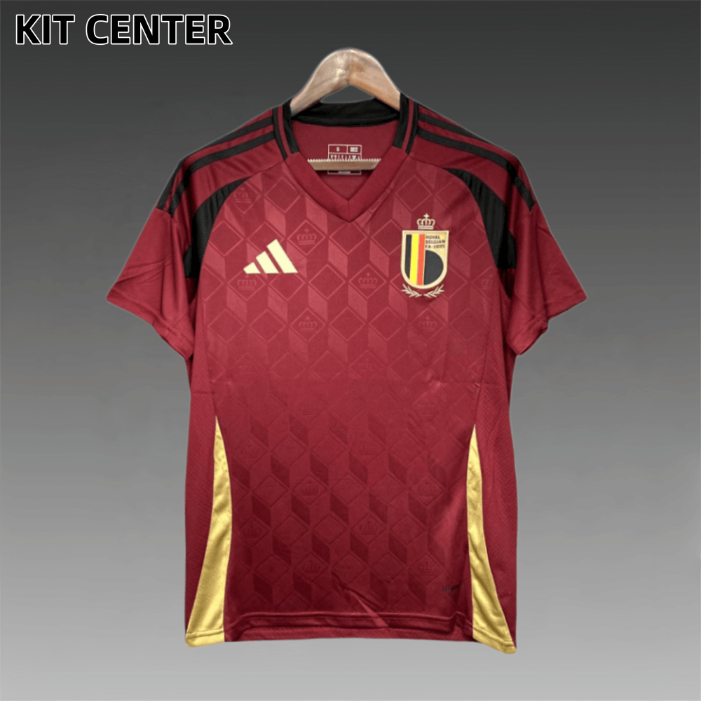 2024/2025 Belgium Home Football Shirt (Fan Edition)