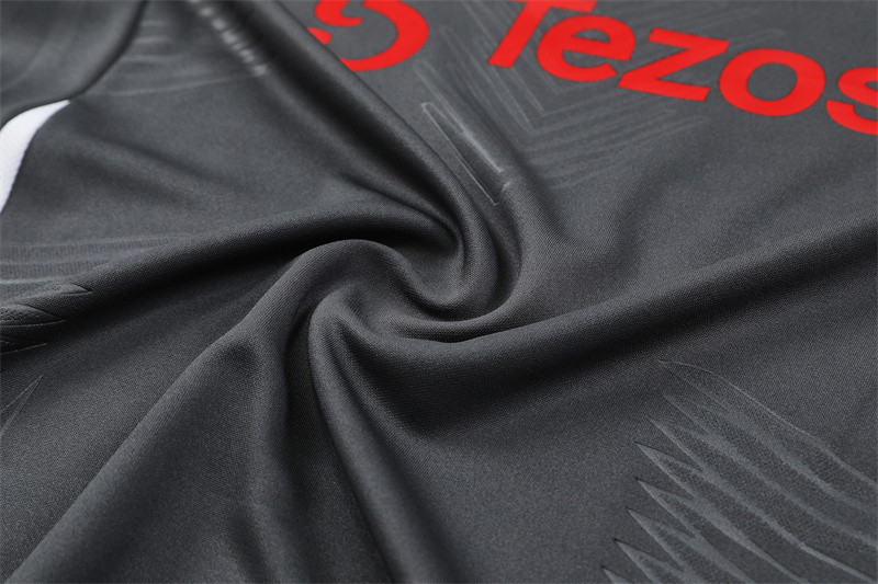 24/25 Manchester United Dark Grey Half Zip Training Kit (Adult Kids Kit)