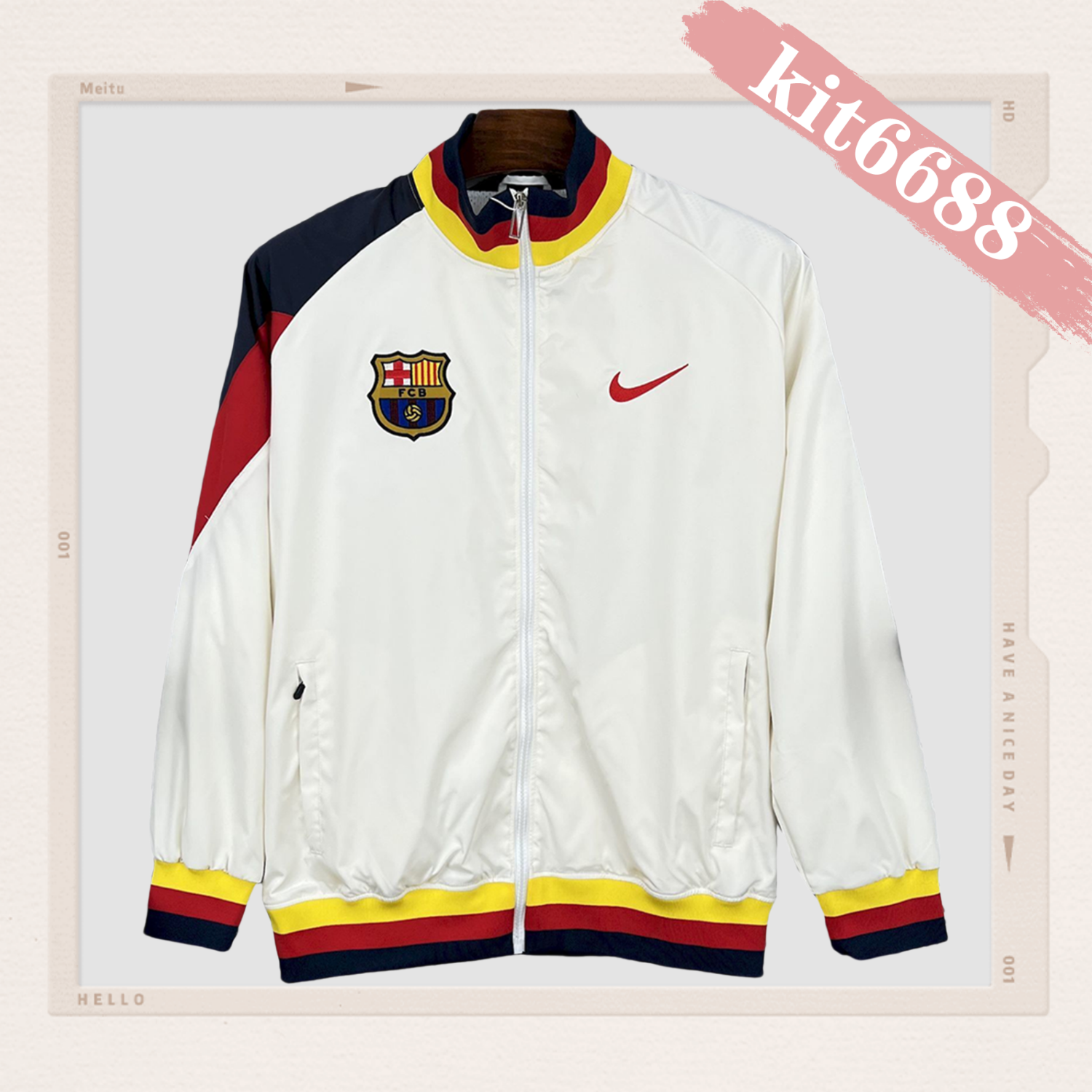 2025/2026 Barcelona Retro Classic Jacket