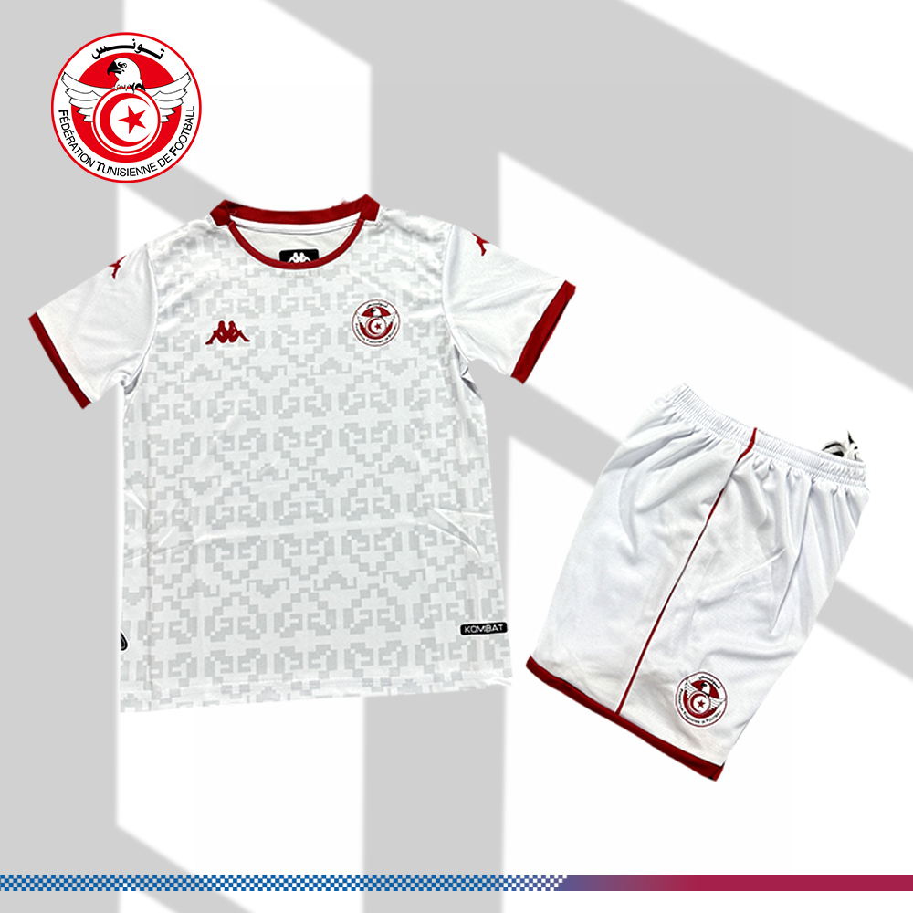 2026 Tunisia Away Football Shirt (Kids Kit socks)