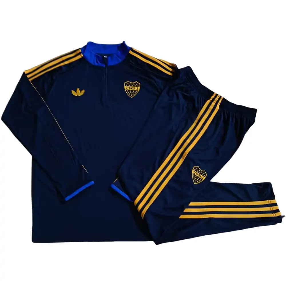 2026-27 Boca Juniors Half Zipper Training Jersey - Adult Set
