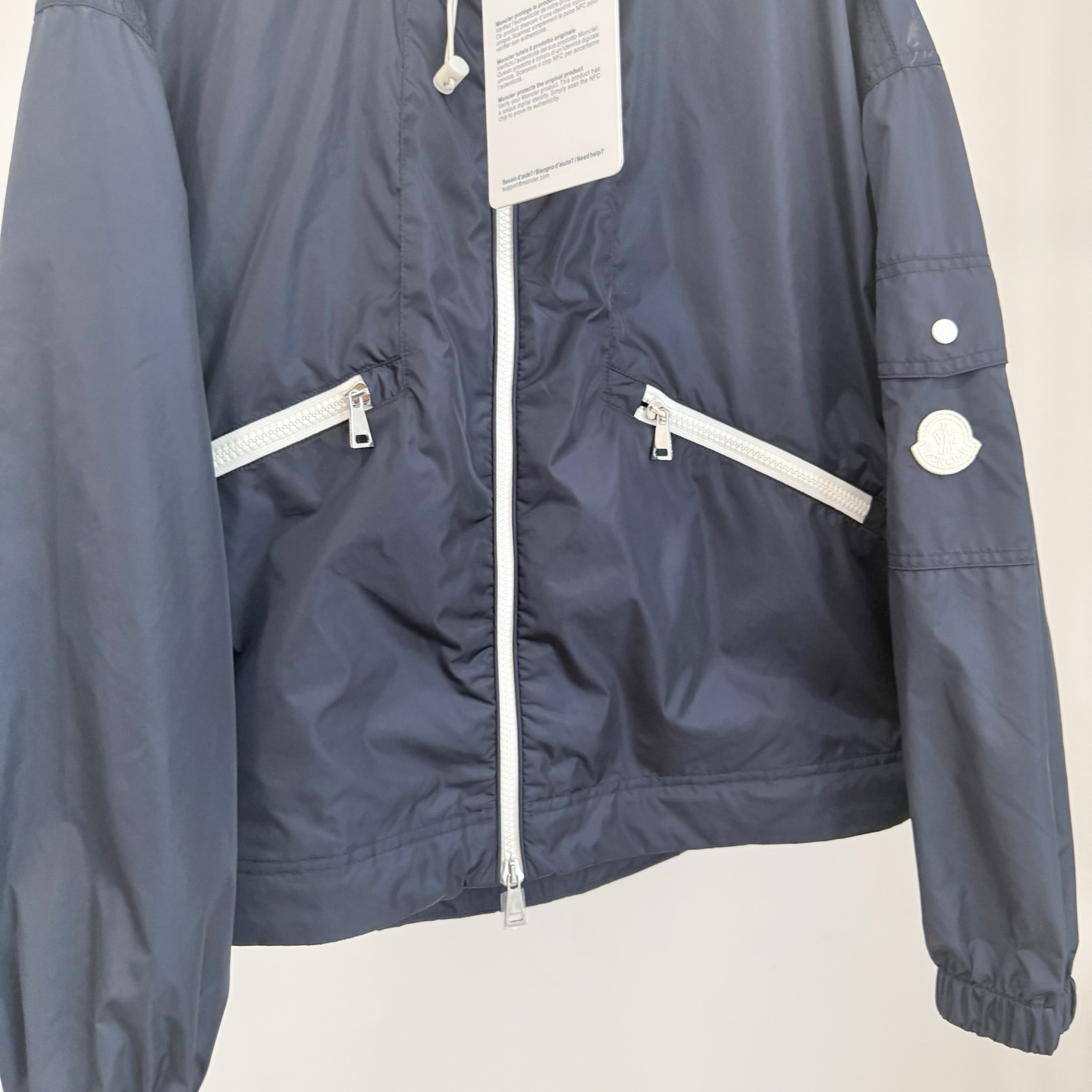 Moncler 2026 Autumn Winter Women's Jackets Polyester Stand Collar Tassel Zipper Casual Slim Woman's Coats MKDFWJ26005