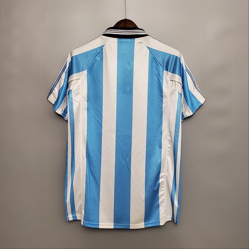1998 Argentina Home Retro Football Shirt