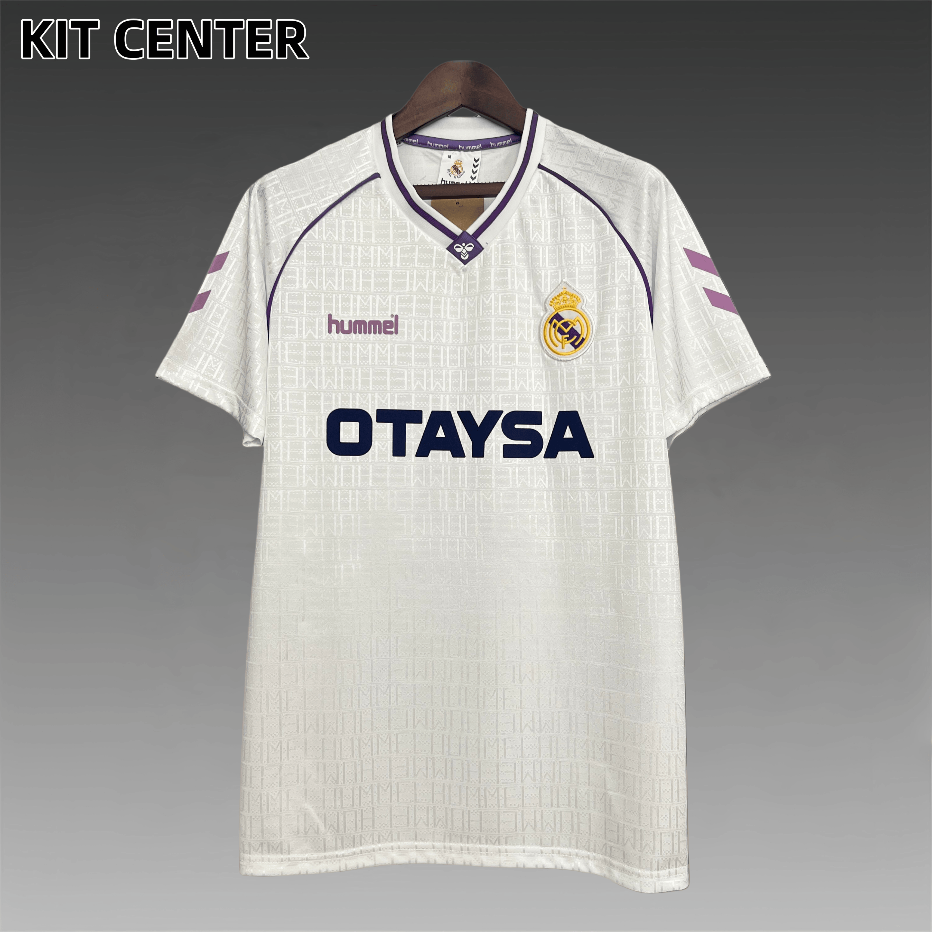 1990/1992 Real Madrid home Retro Football Shirt