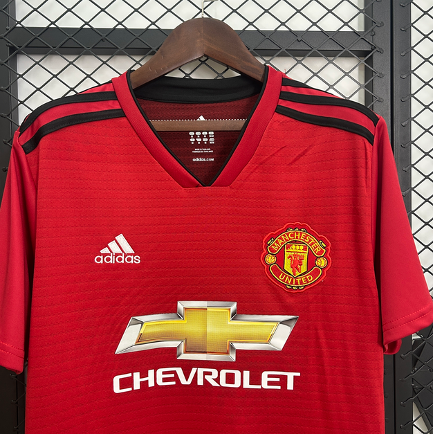 18/19  Manchester United  home ground Retro football  soccer  jersey