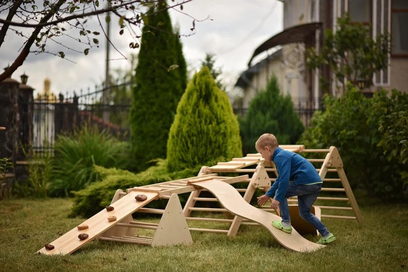 Outdoor indoor play structure, Indoor playground, kids climbing structure