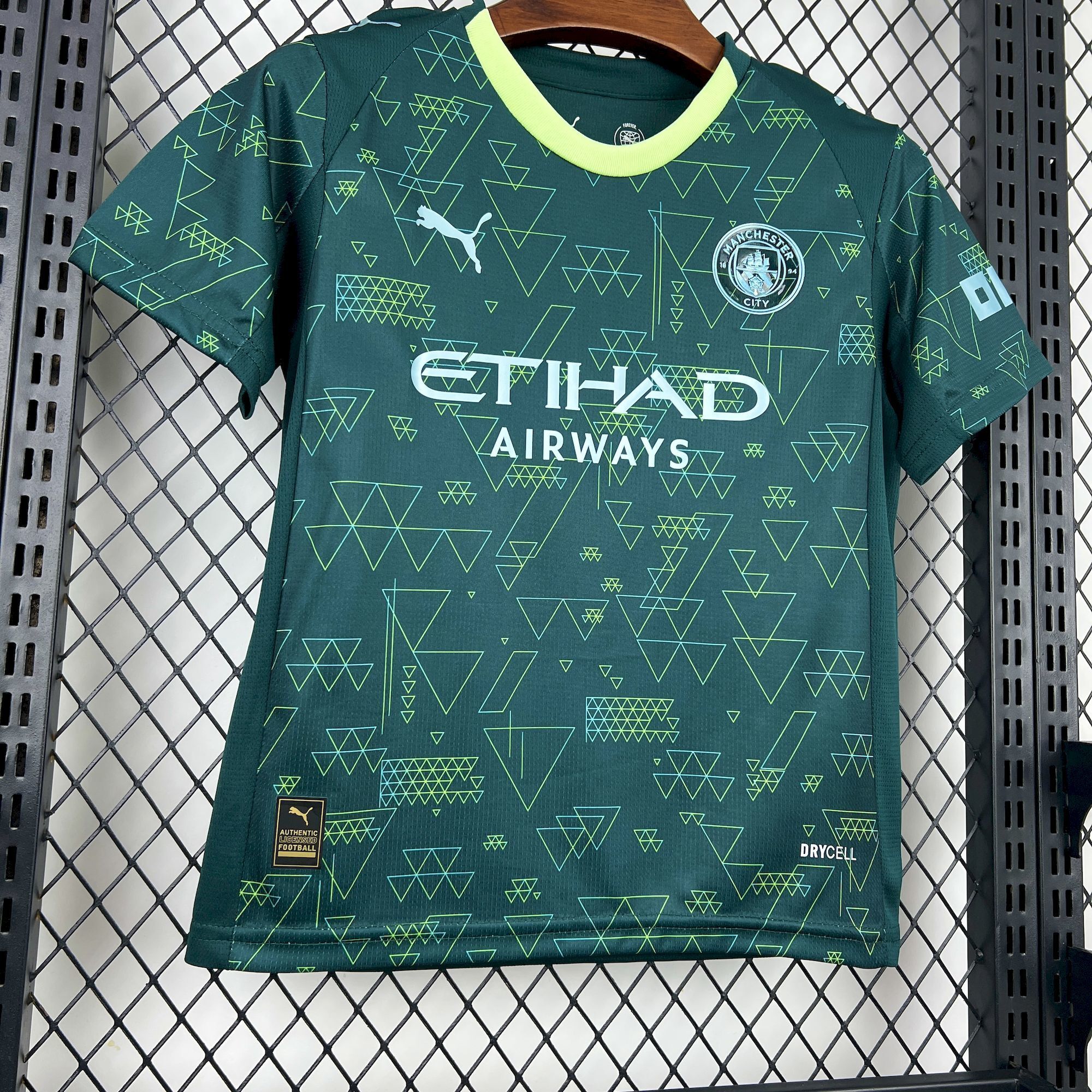 2025/2026 Manchester City Fouth Football Shirt (Kids Kit socks)