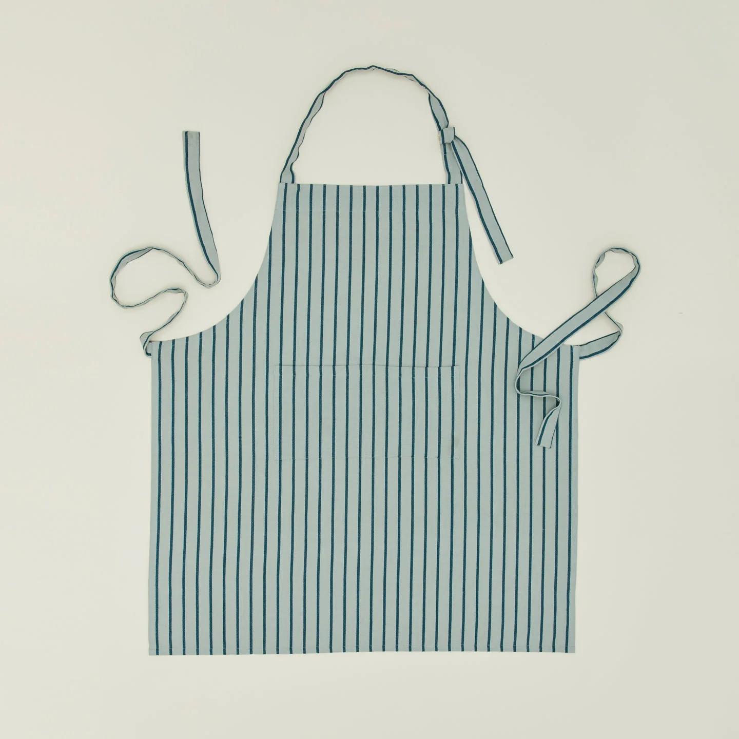 Essential Striped Apron - Sky/Peacock
