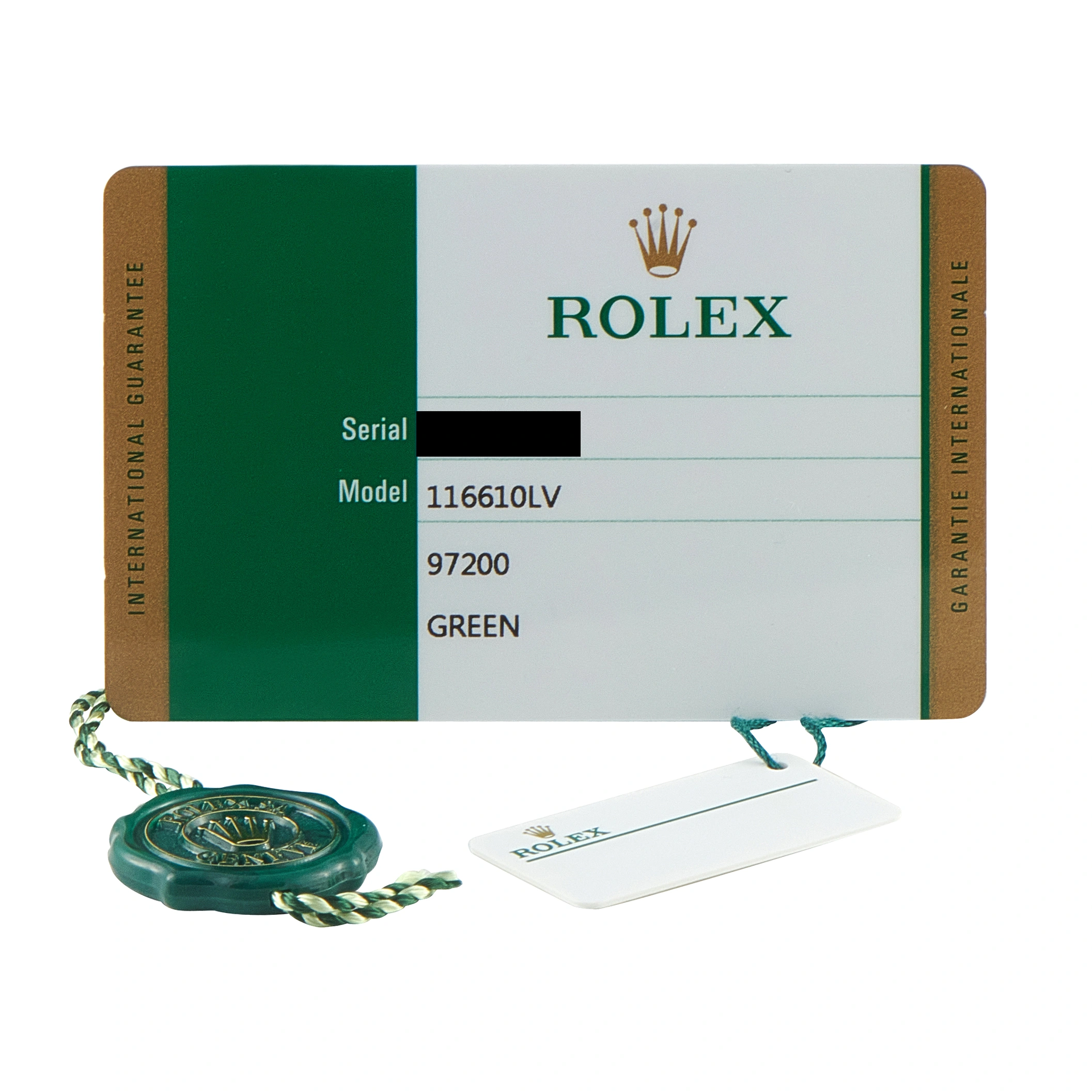 RolexSubmariner Date Hulk Steel Watch 116610LV