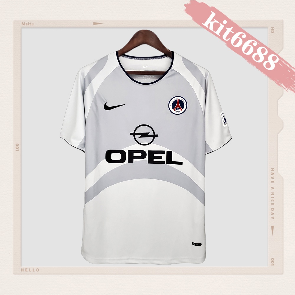2001/2002 Paris Saint-Germain Away Retro Football Shirt