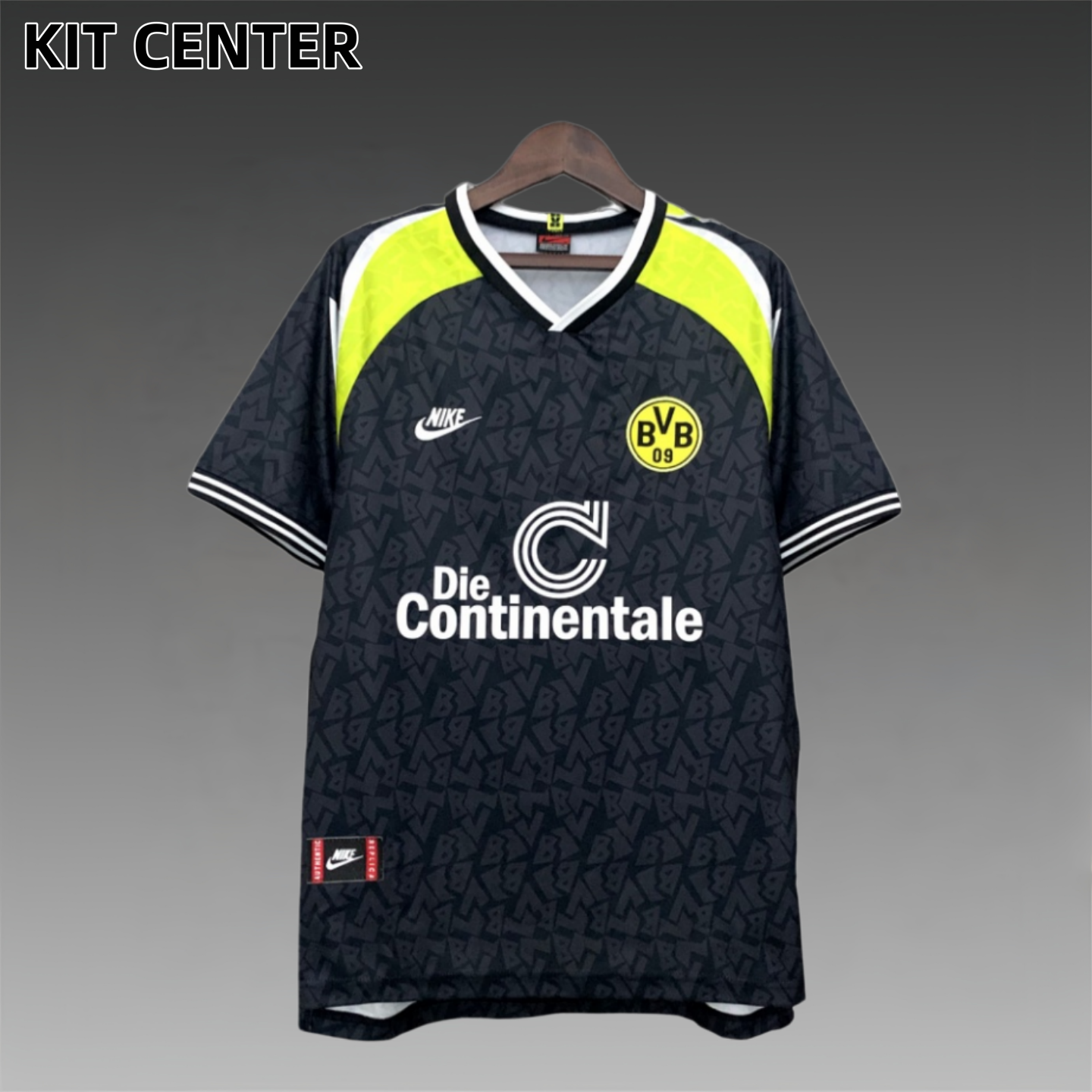 1995/1996 Dortmund Away Retro Football Shirt