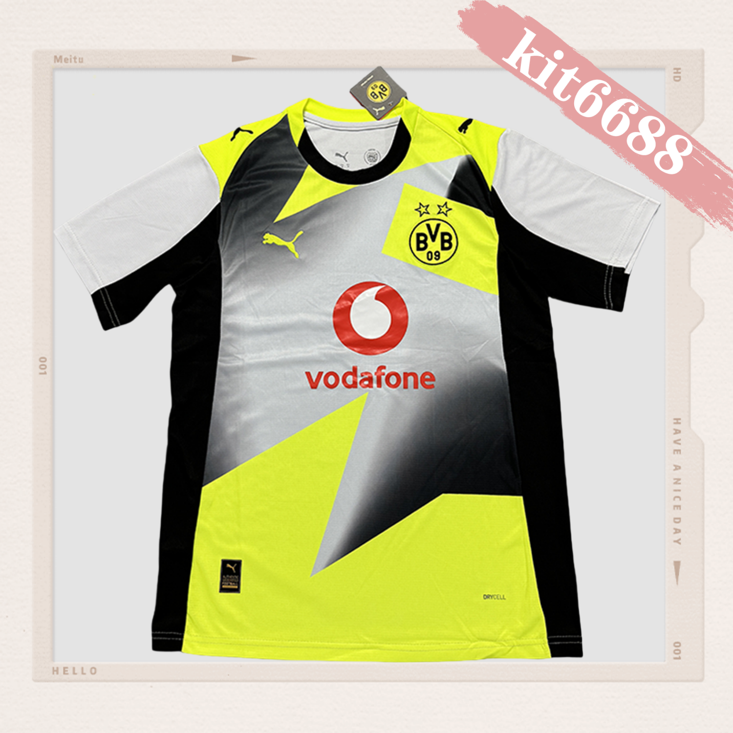 2025/2026 Dortmund Away Football Shirt (Player Edition)