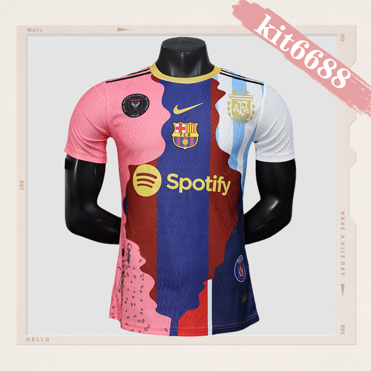 2025/2026 Barcelona special edition football jersey（Player Edition）