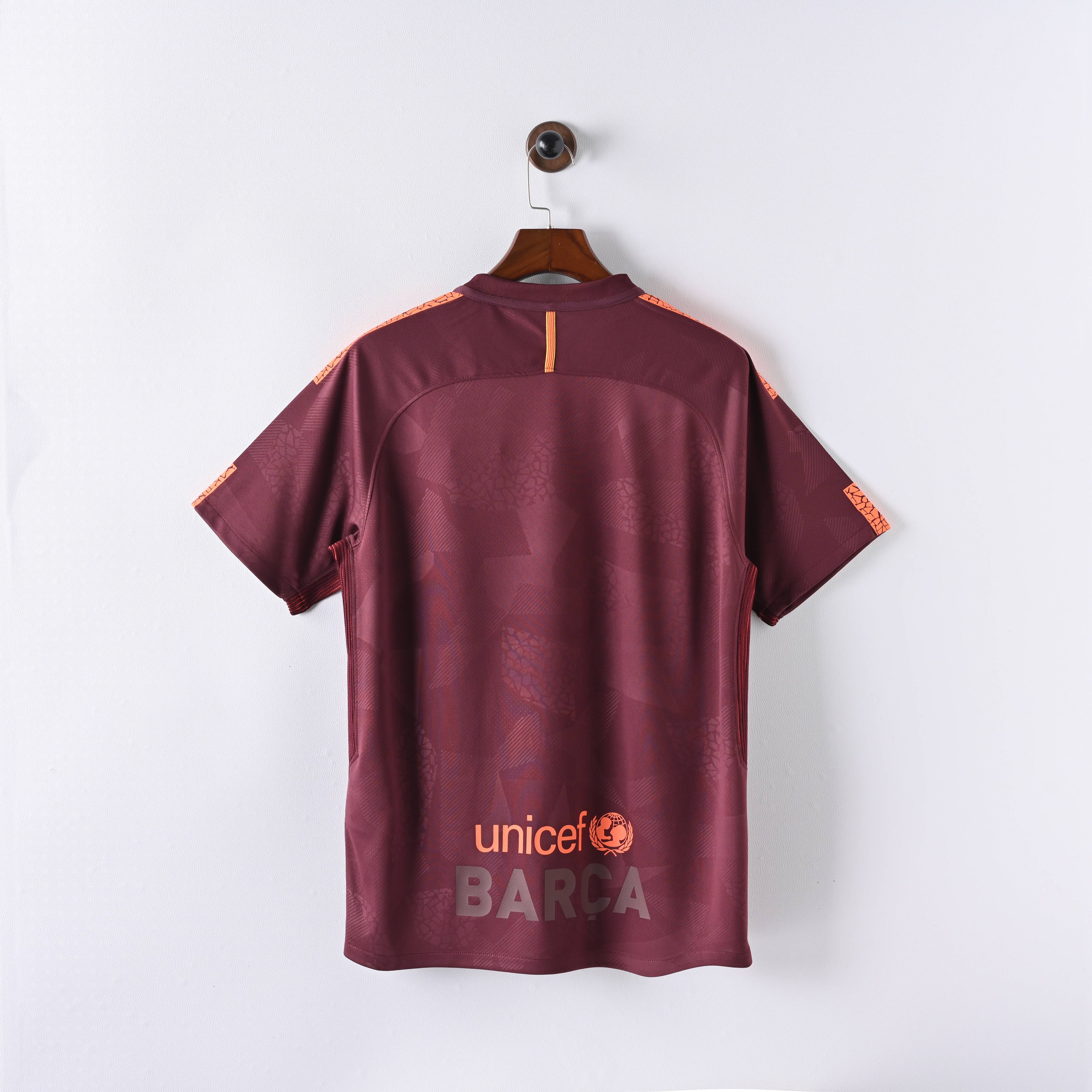 2017/2018 Barcelona Second Away Retro Football Jersey