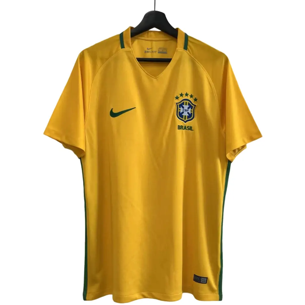 2016 Brazil Home Retro Jersey - Fans Edition