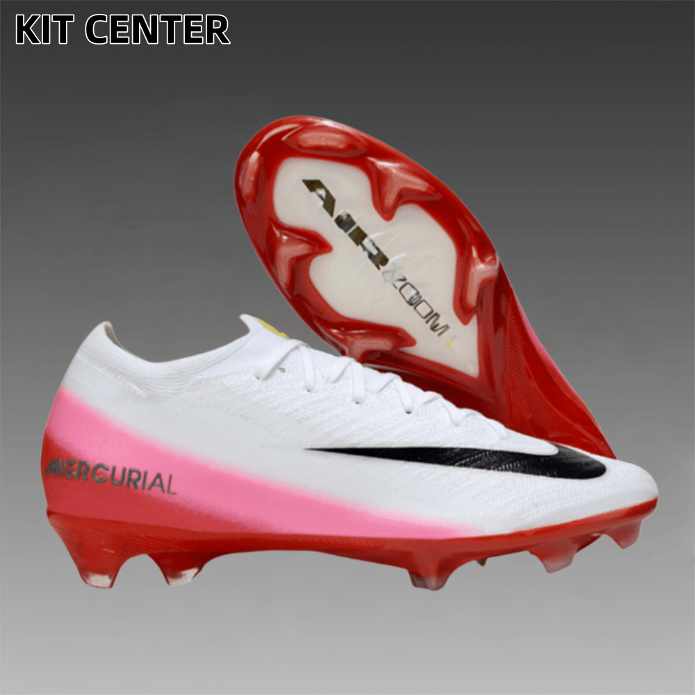 Nike Air Zoom Mercurial Vapor 16 Elite FG Fear Nothing - White/University Red/Dark Obsidian