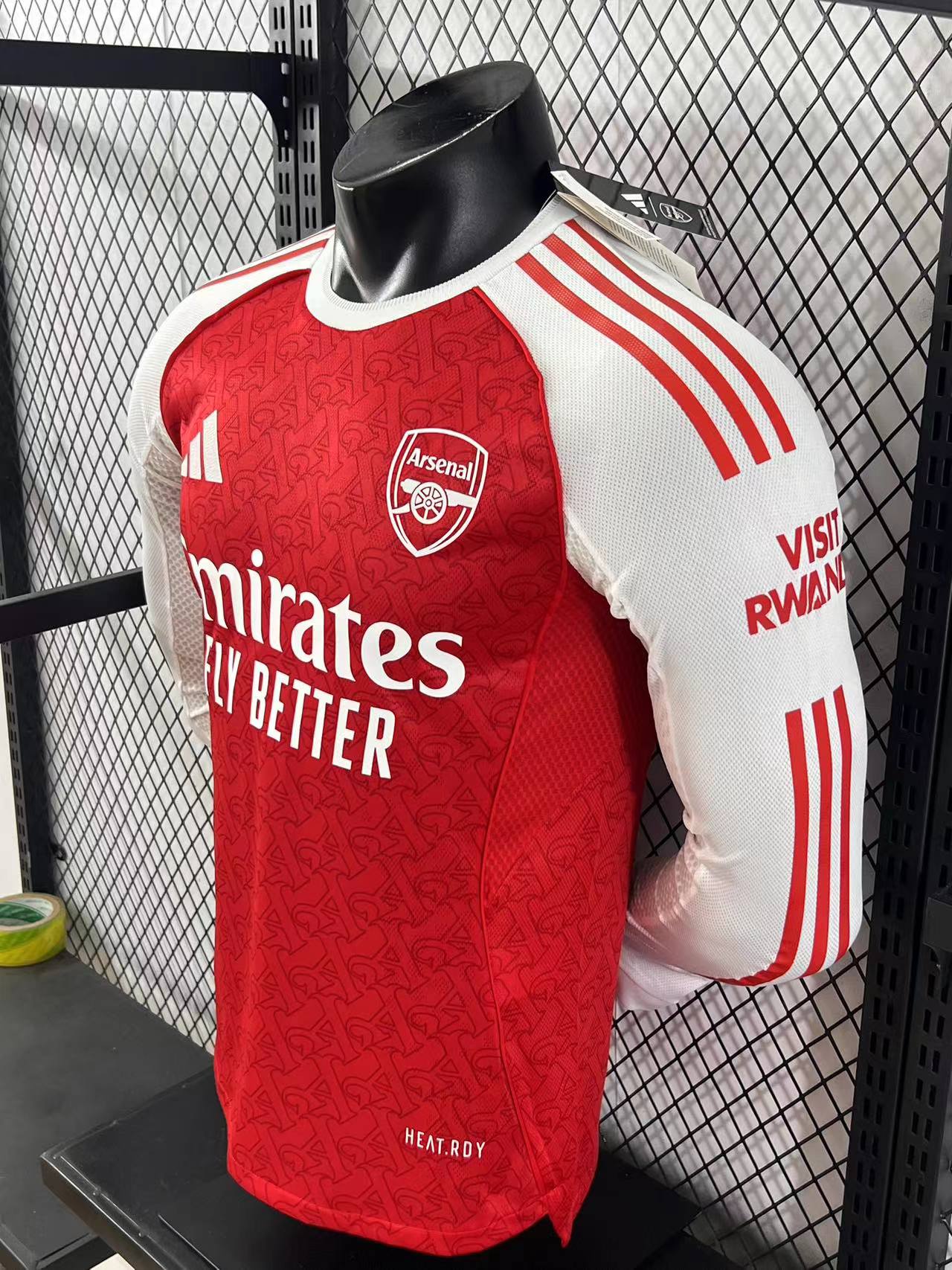 2025/2026 Arsenal Home Long Sleeve Football Jersey (Player)