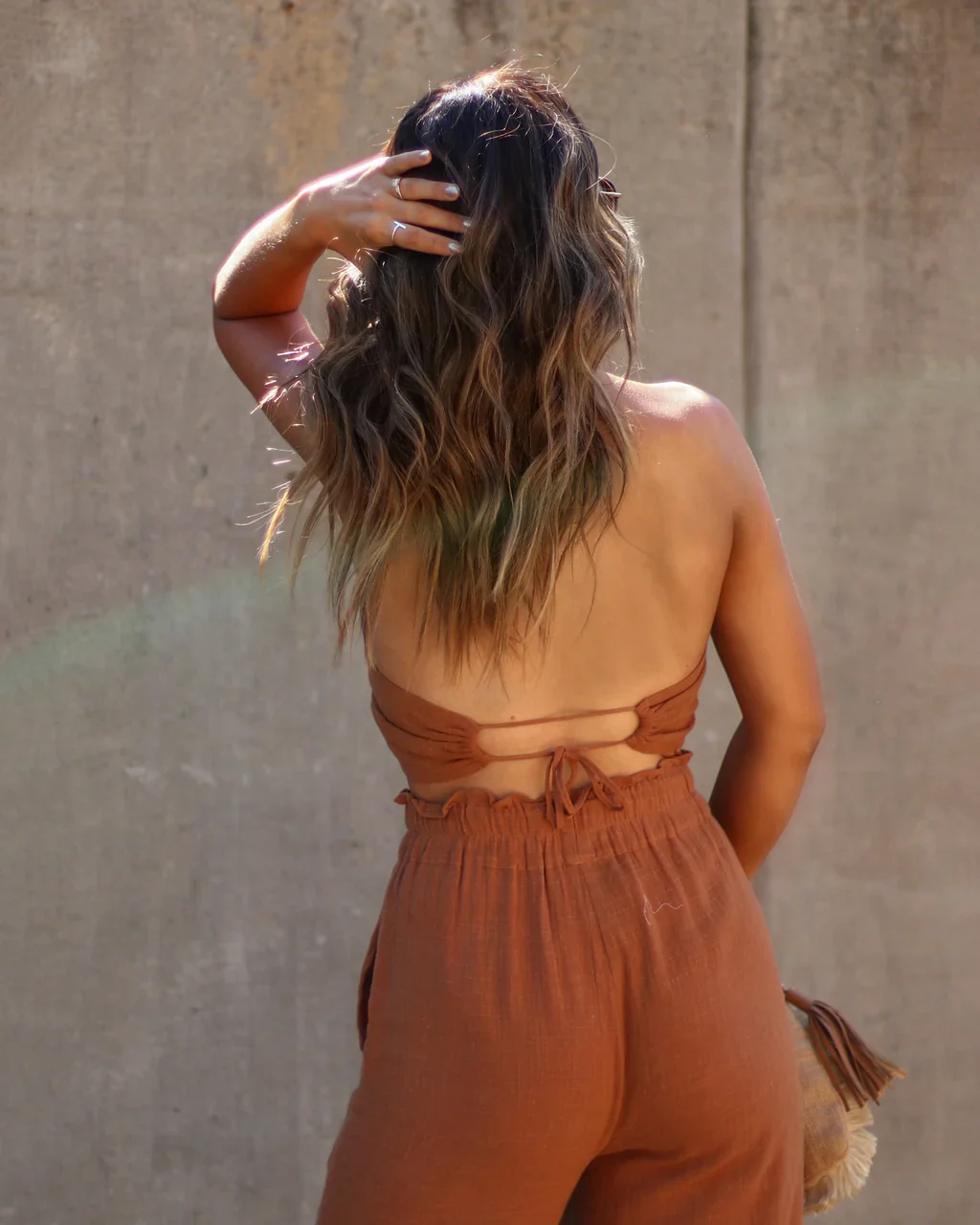 Blaise Sleeveless Halter Top