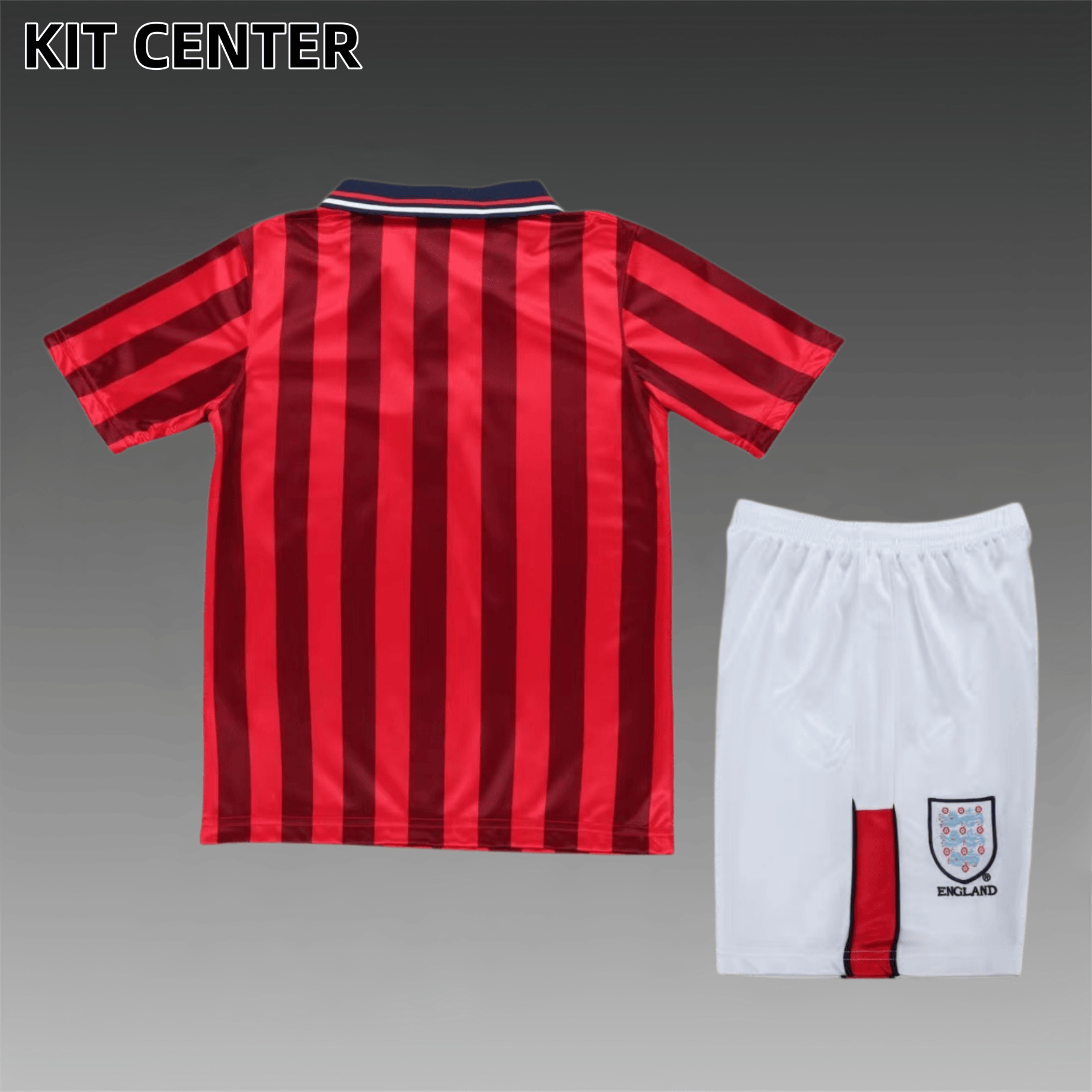 1998 England Away  Retro Football Soccer jerseys Kids suit