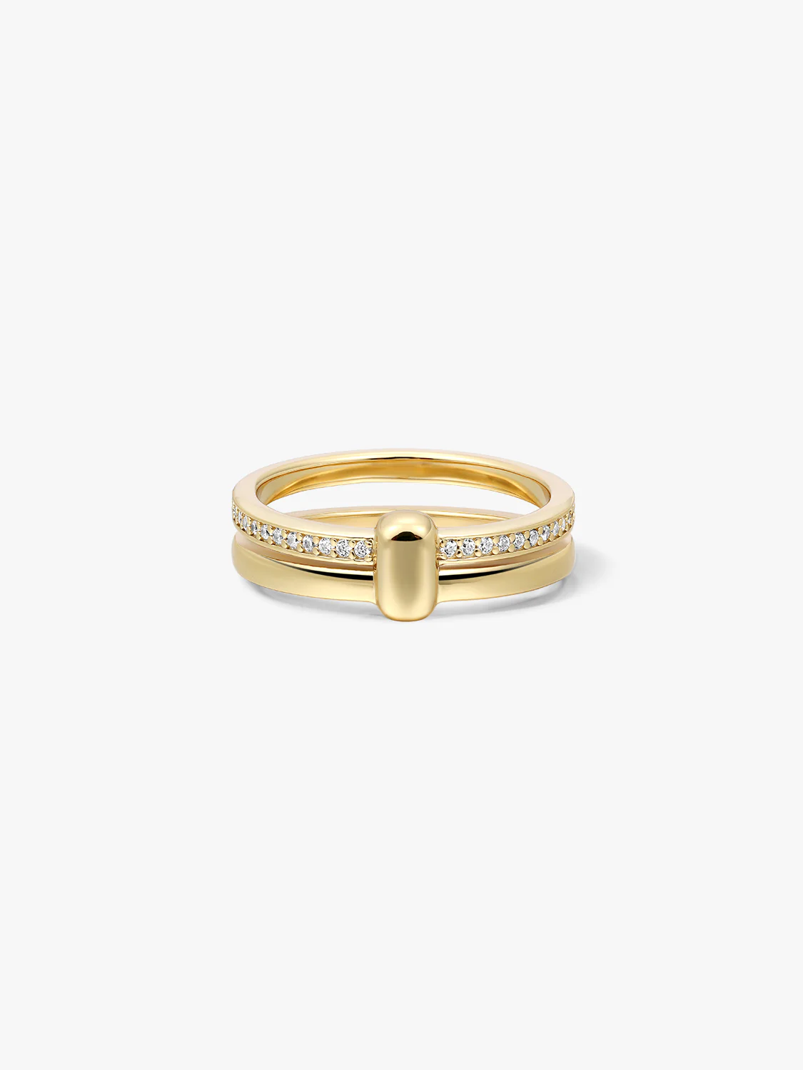 Pave Duo Ring