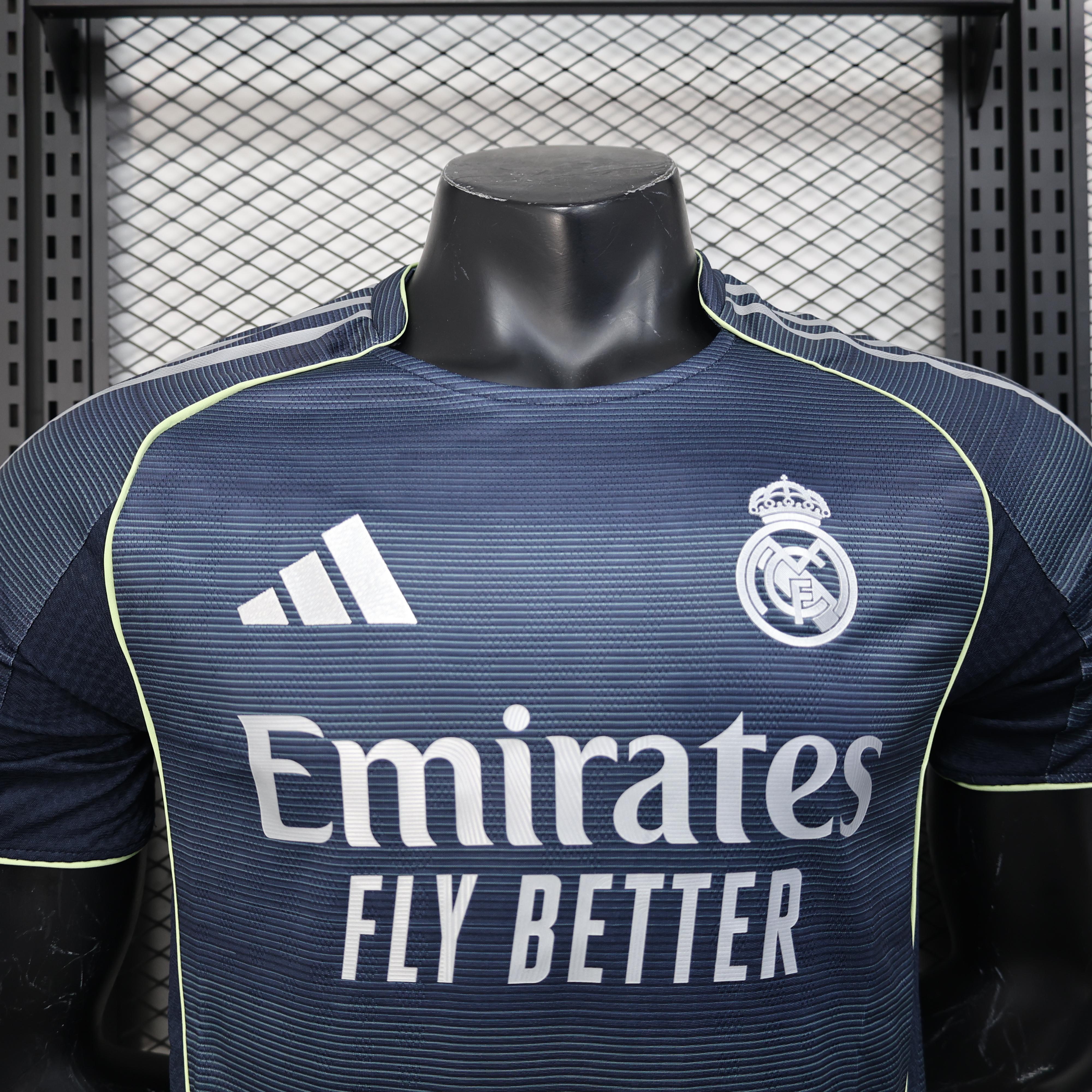 2025/2026 Real Madrid Away Football Shirt (Player Edition）