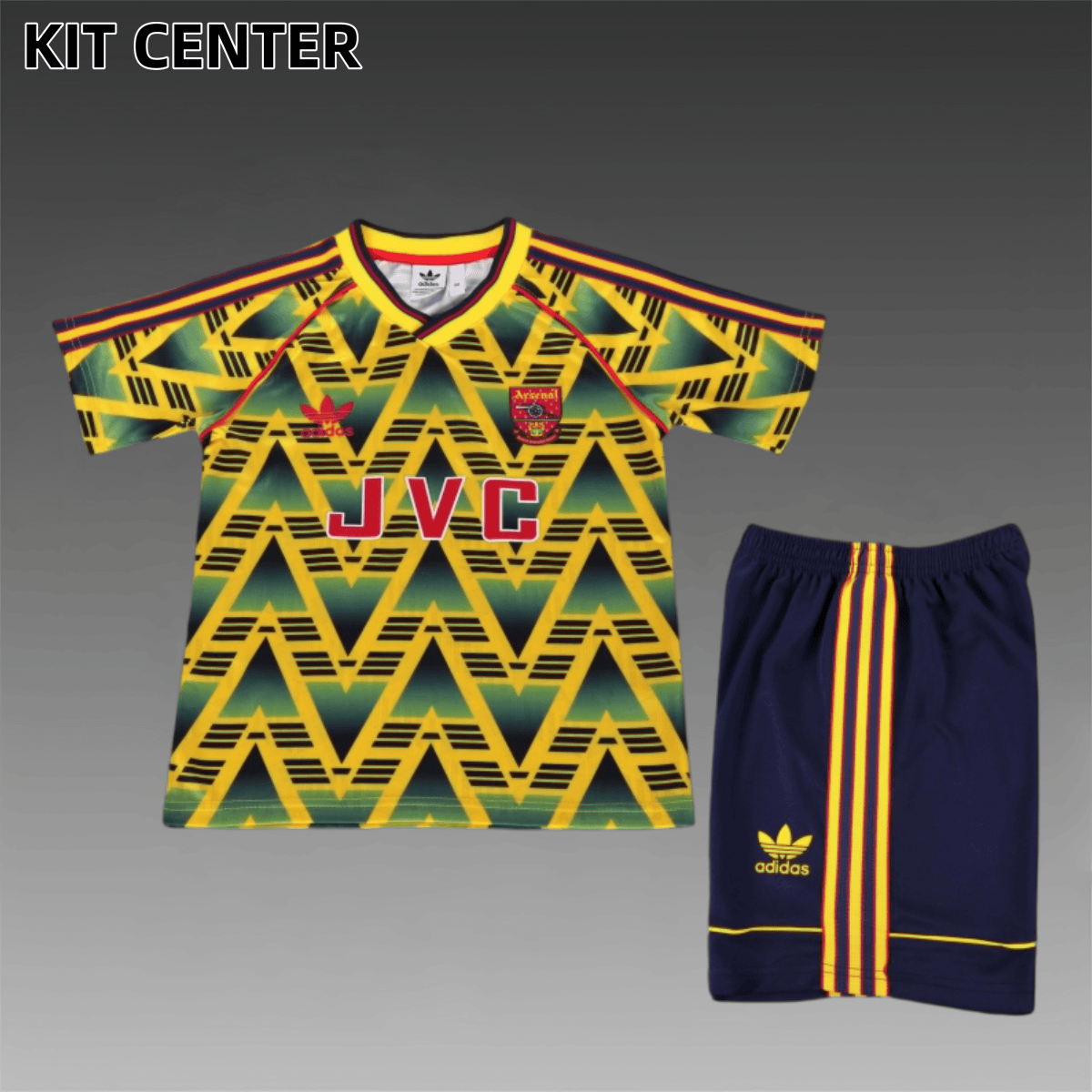 91/93 Arsenal Away Retro Football Shirt (Kids Kit)