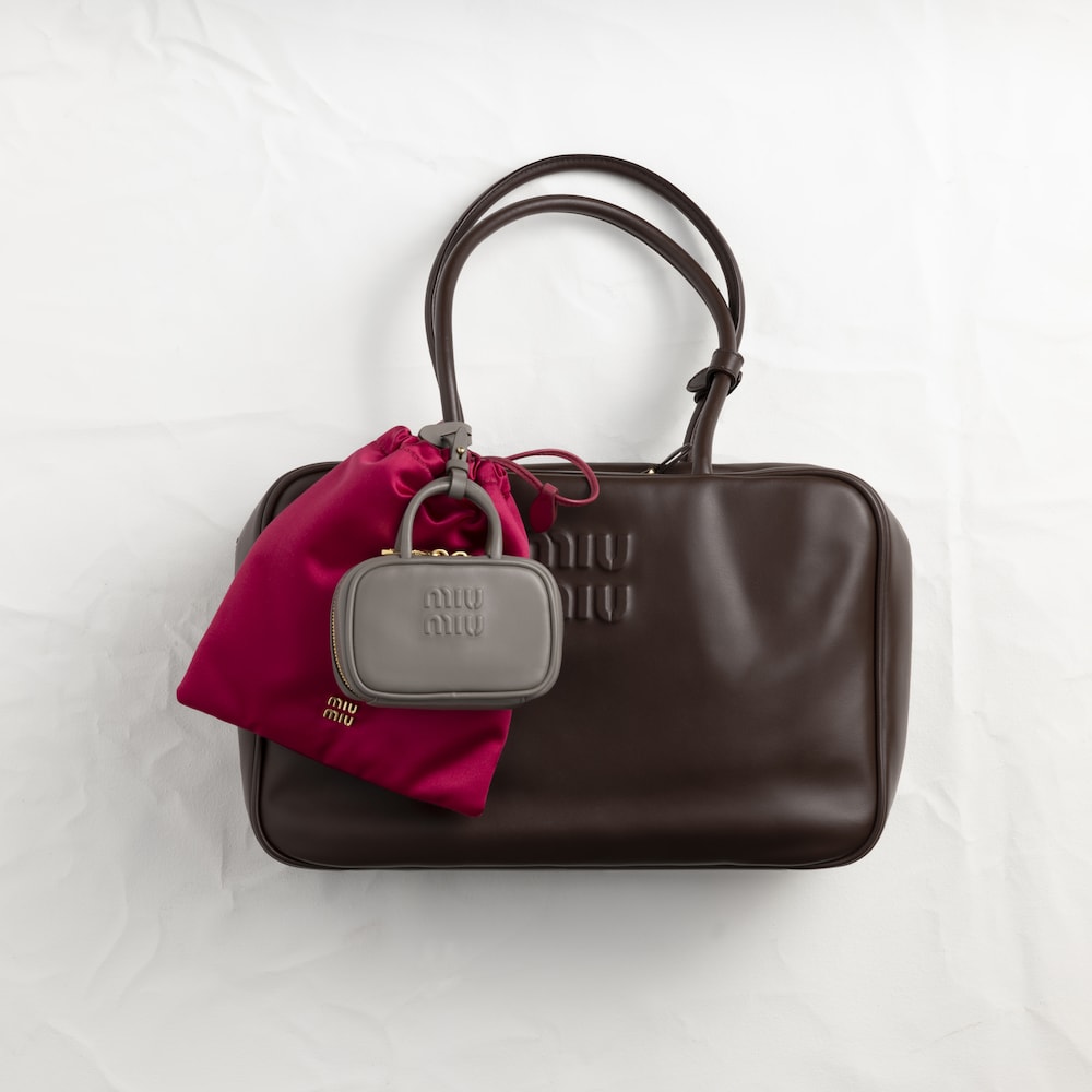 Beau leather micro bag