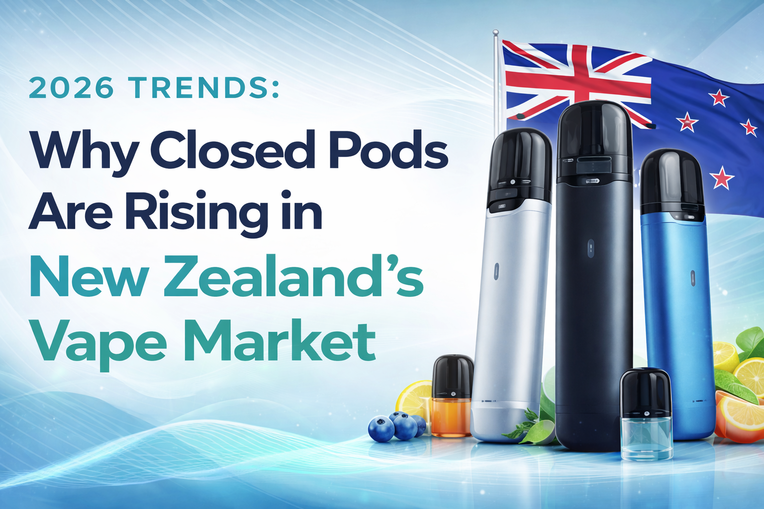 2026 Trends: Why Closed Pods Are Rising in New Zealand’s Vape Market