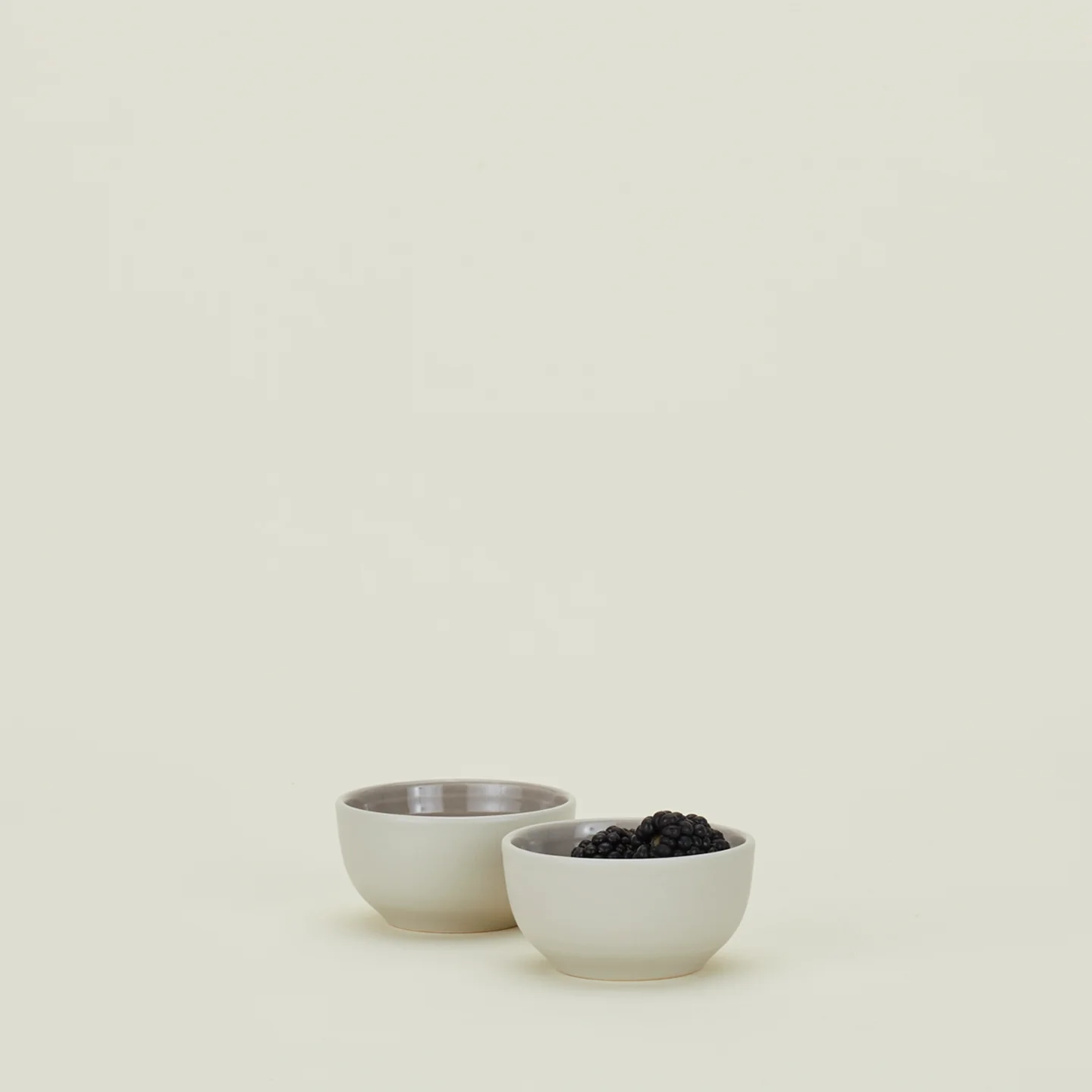 Essential Extra Small Bowl, Set of 2 - Light Grey