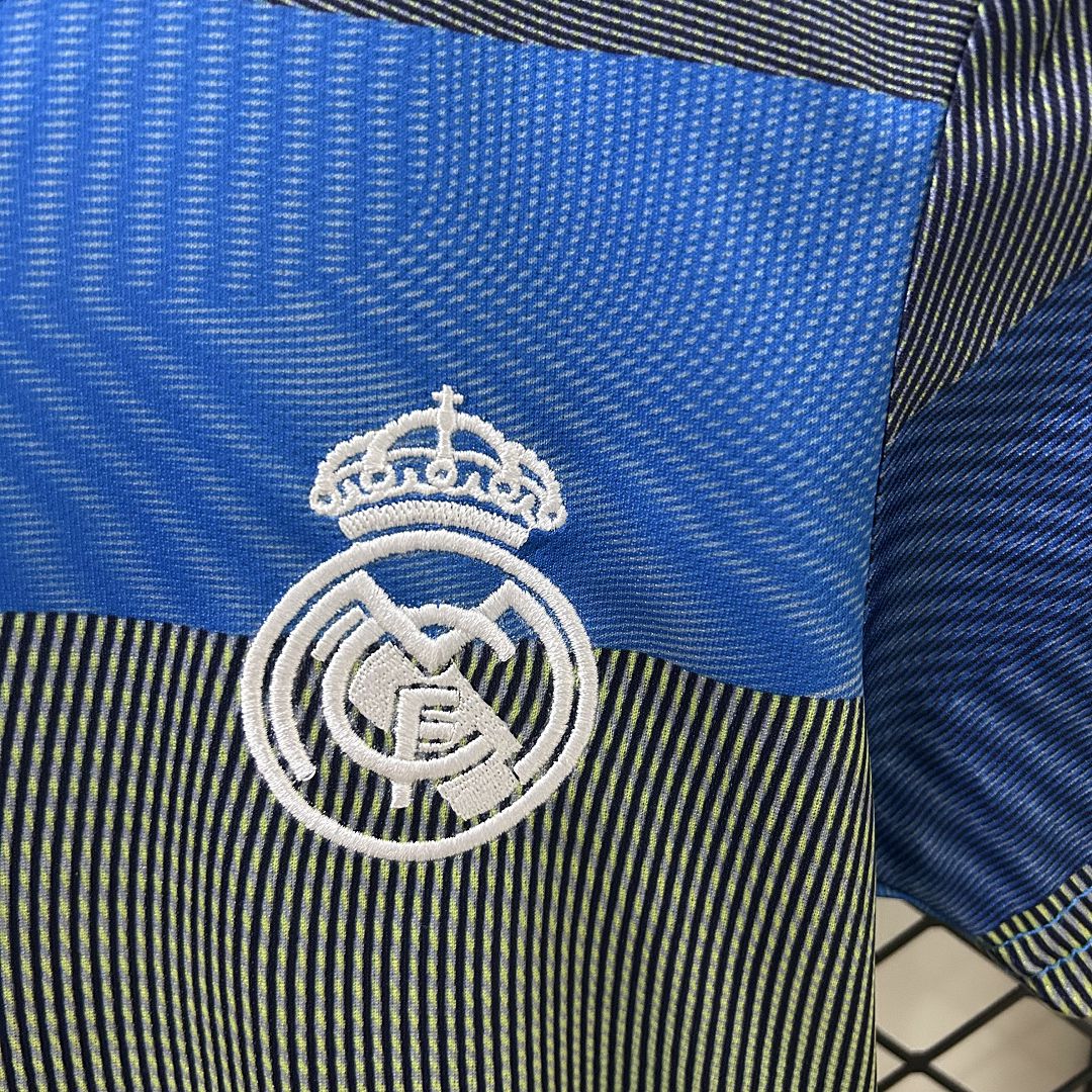 2025/2026 Real Madrid Pre-match Training Football Kids Kit socks