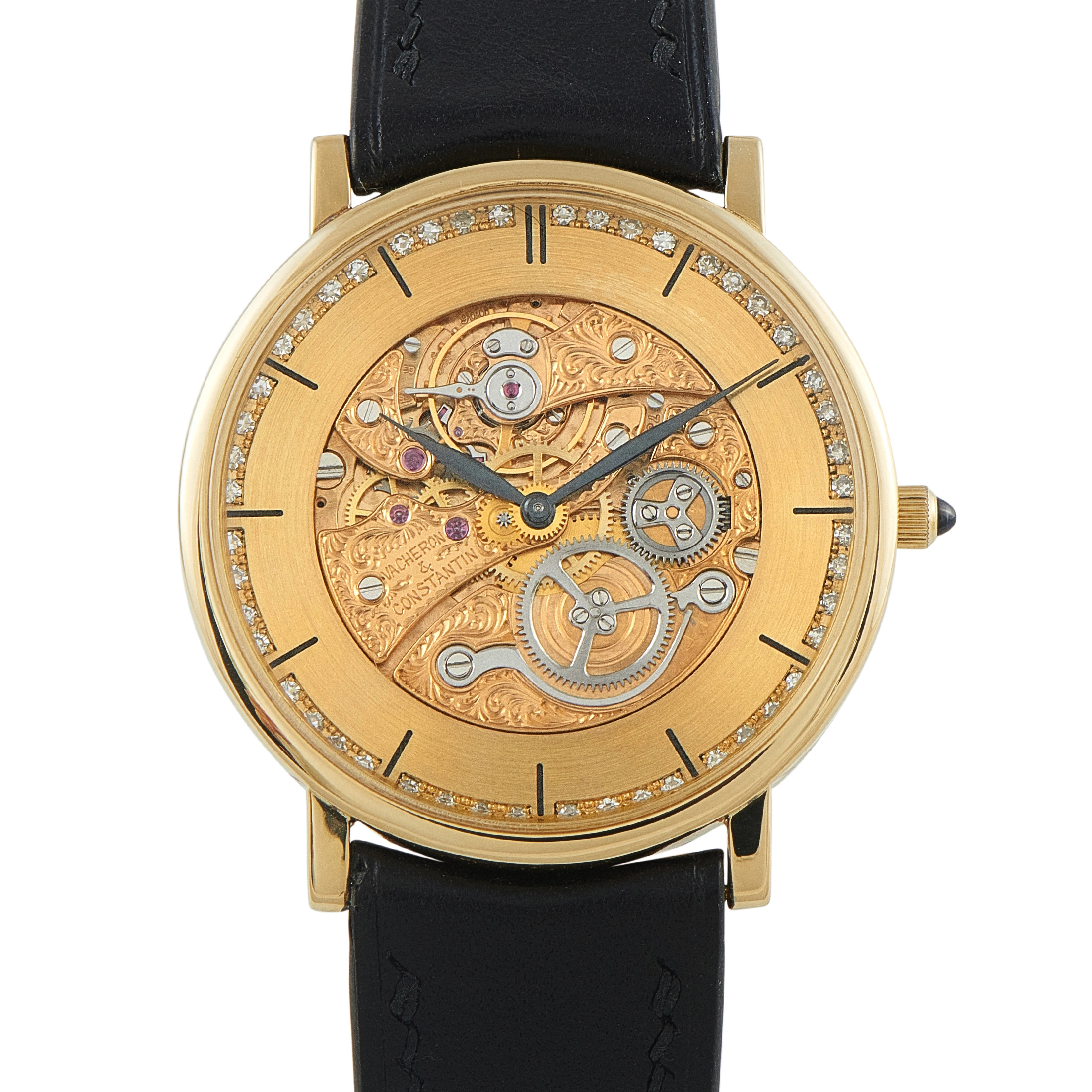 Vacheron ConstantinPatrimony Squelette Diamond Yellow Gold Watch 36003