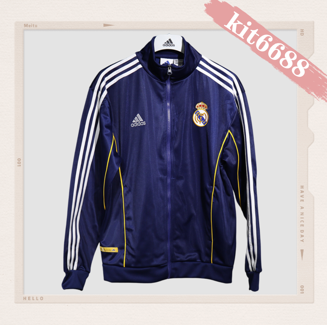 Real Madrid replica 99/00 Champions League first year football casual culture jacket