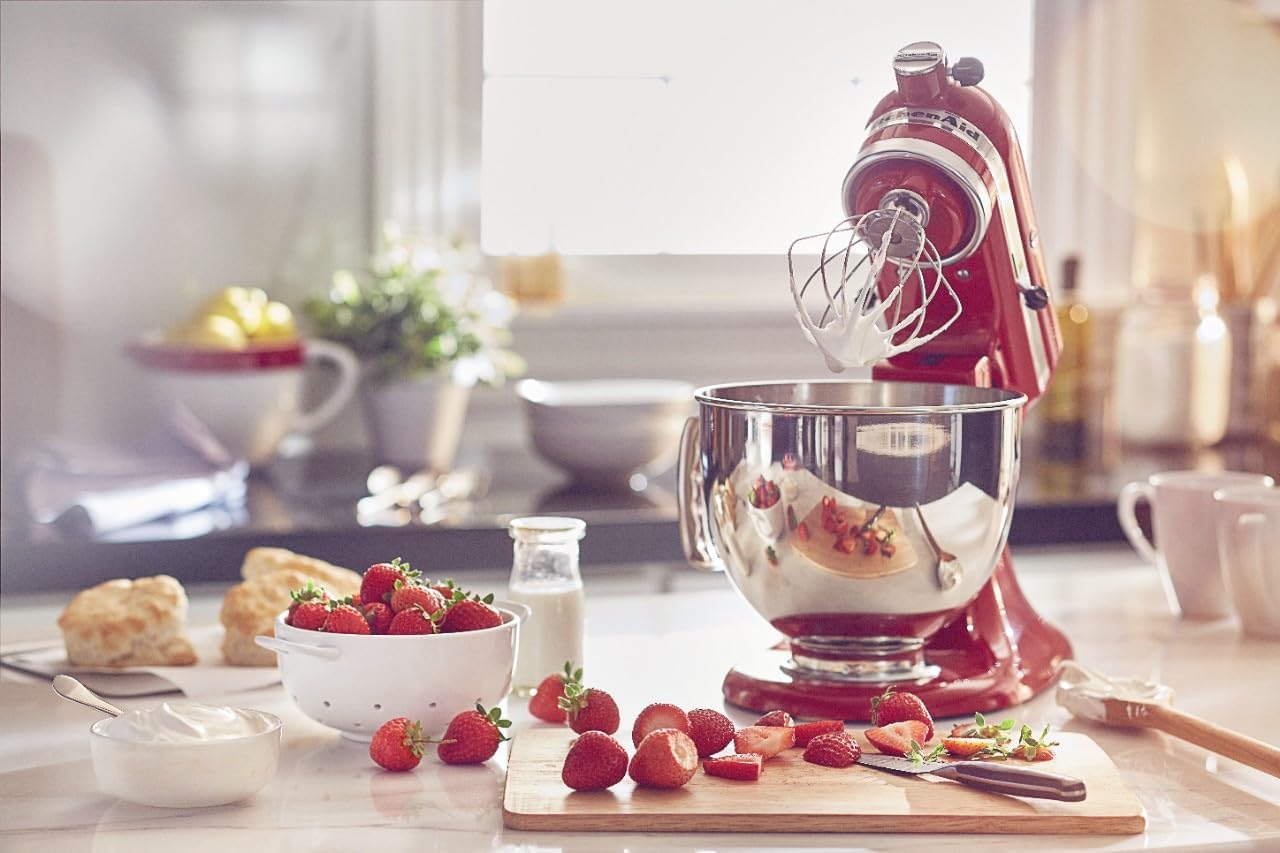 KitchenAid Artisan Series 5-Quart Tilt-Head Stand Mixer - KSM150PS, Milkshake