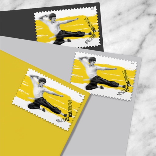 Bruce Lee Stamps